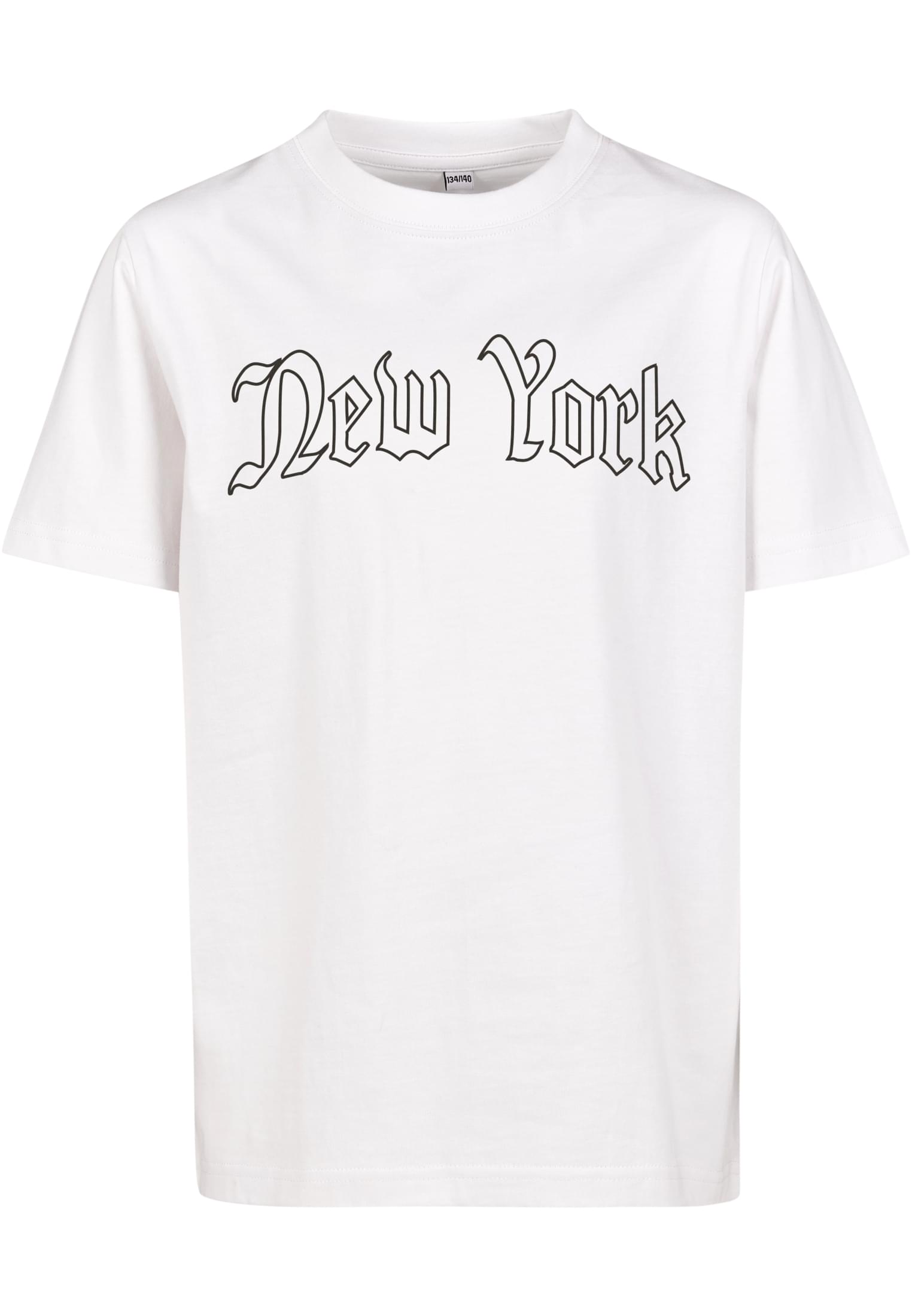 T-shirt New York pour enfant blanc 158/164
