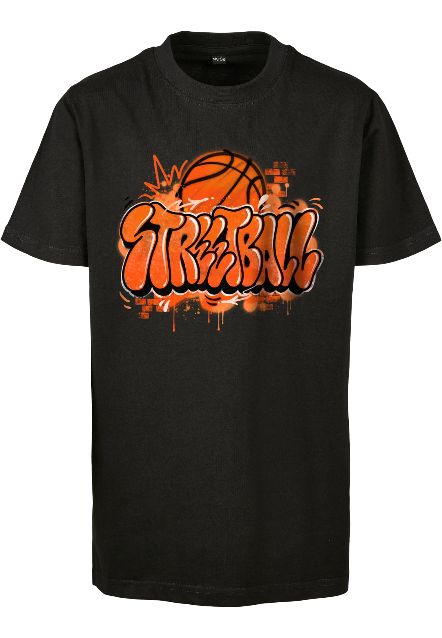 Maglietta Streetball per bambini nera 158/164