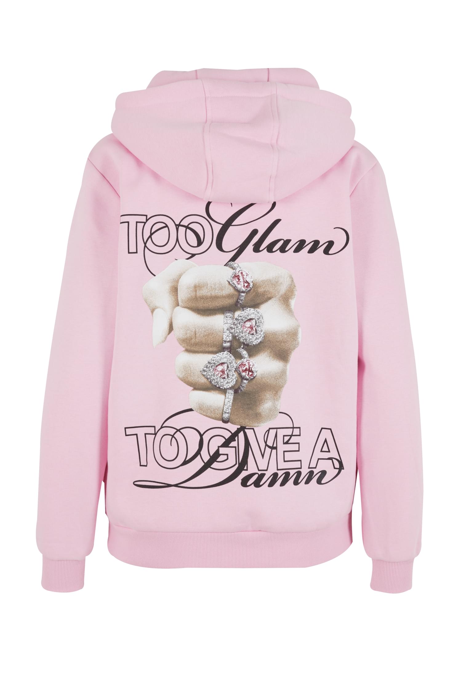MT Give A Damn Ladies Fluffy Hoody - workoutbrands.com