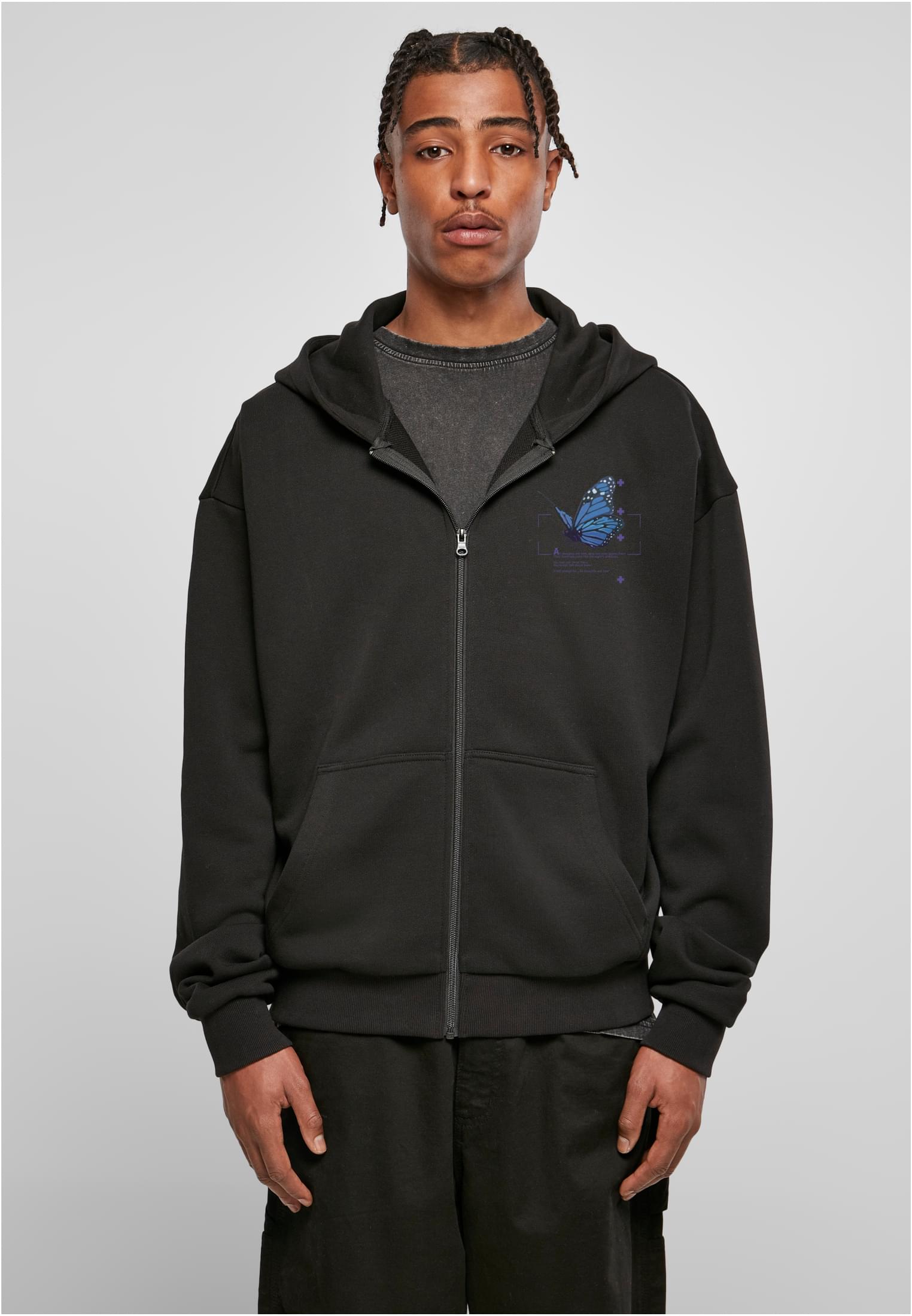 MT Grid Head Butterfly Oversize Hoody - workoutbrands.com