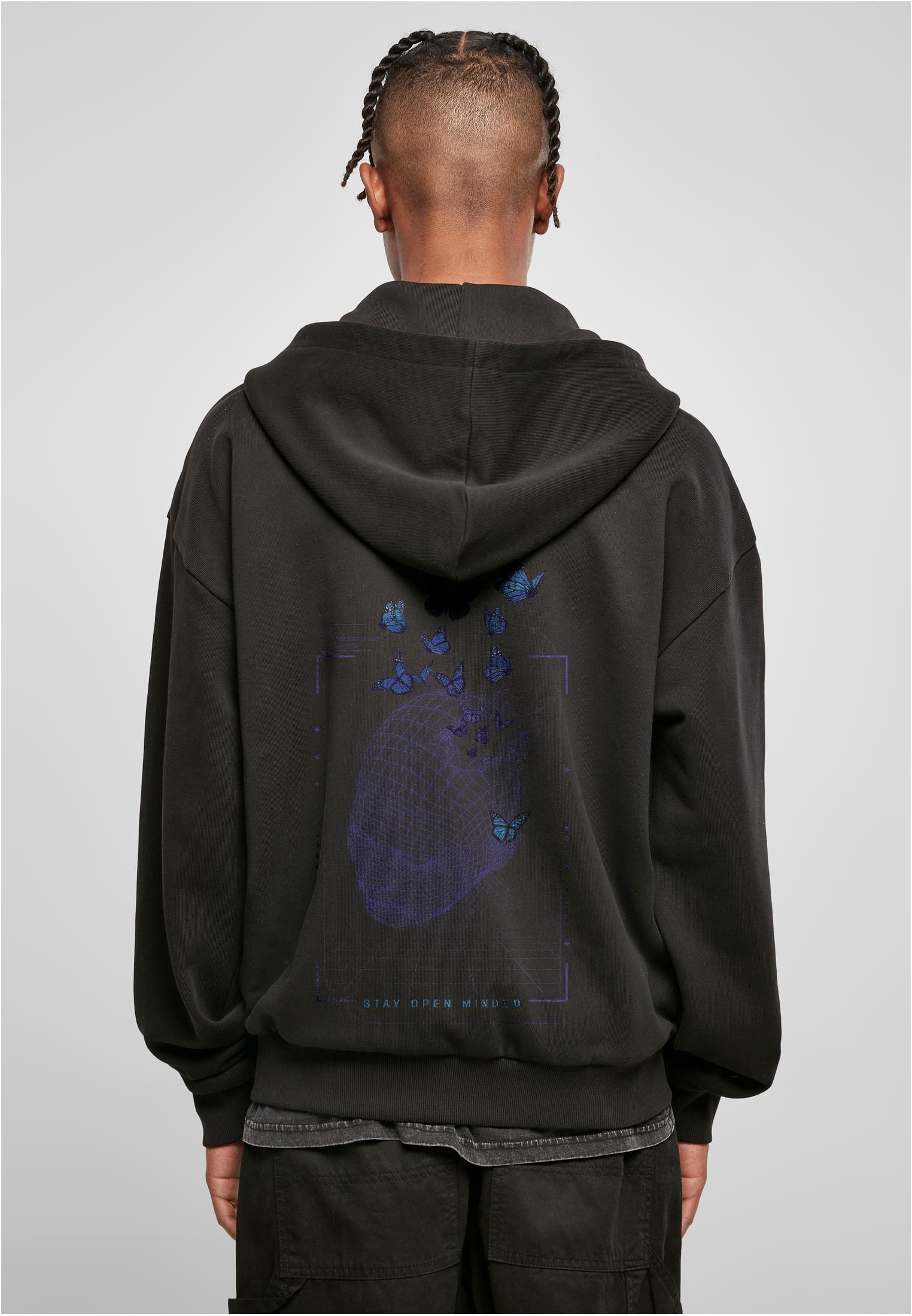 MT Grid Head Butterfly Oversize Hoody - workoutbrands.com