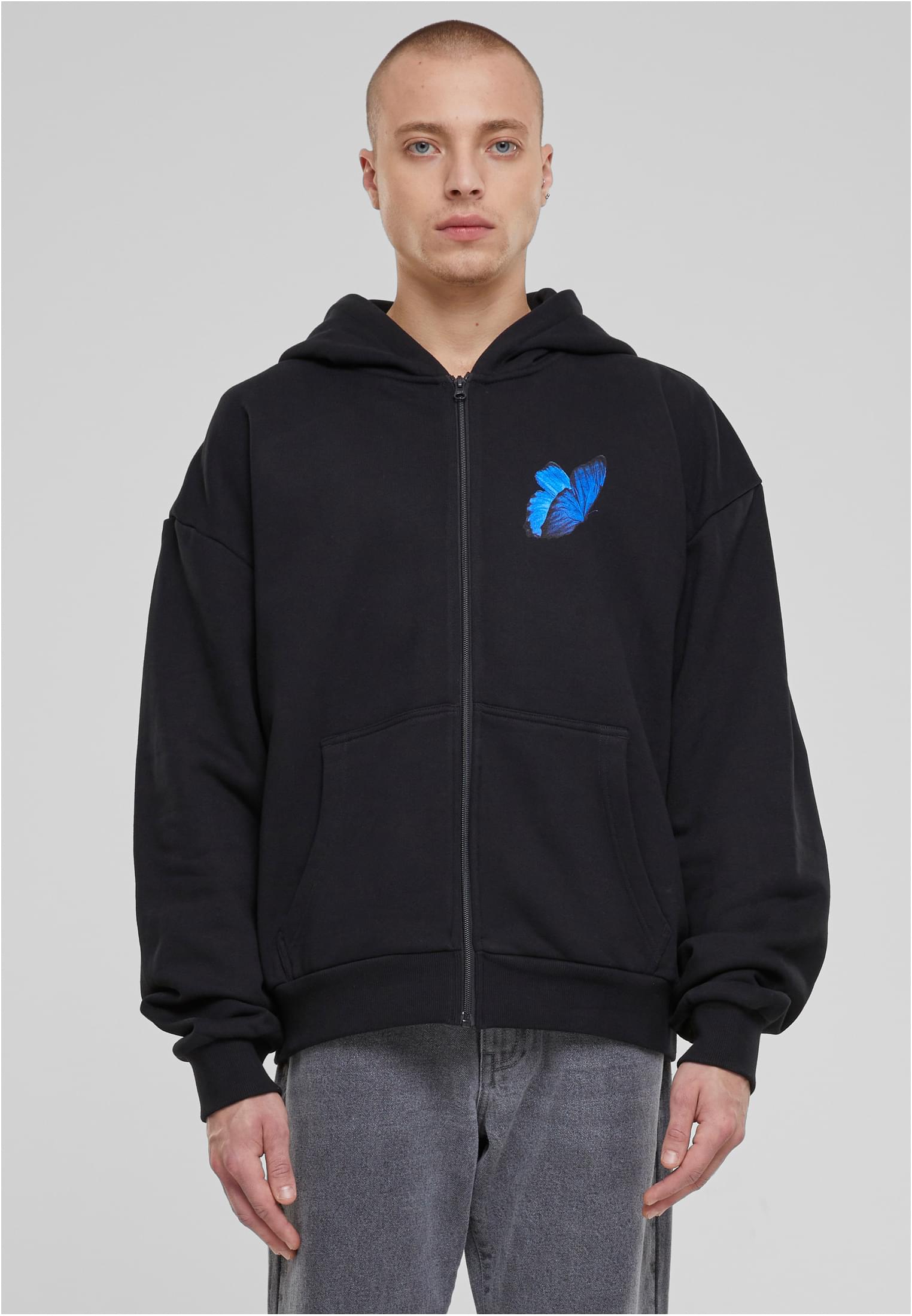 MT Le Papillon Heavy Oversize Zip Hoody - workoutbrands.com