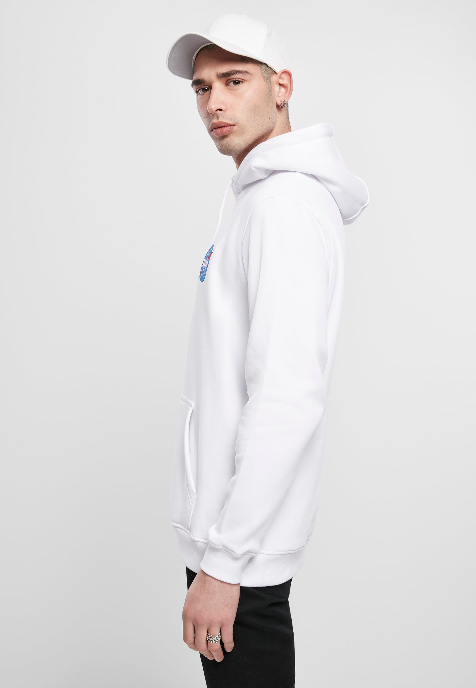 MT NASA Insignia Logo EMB Hoody - workoutbrands.com
