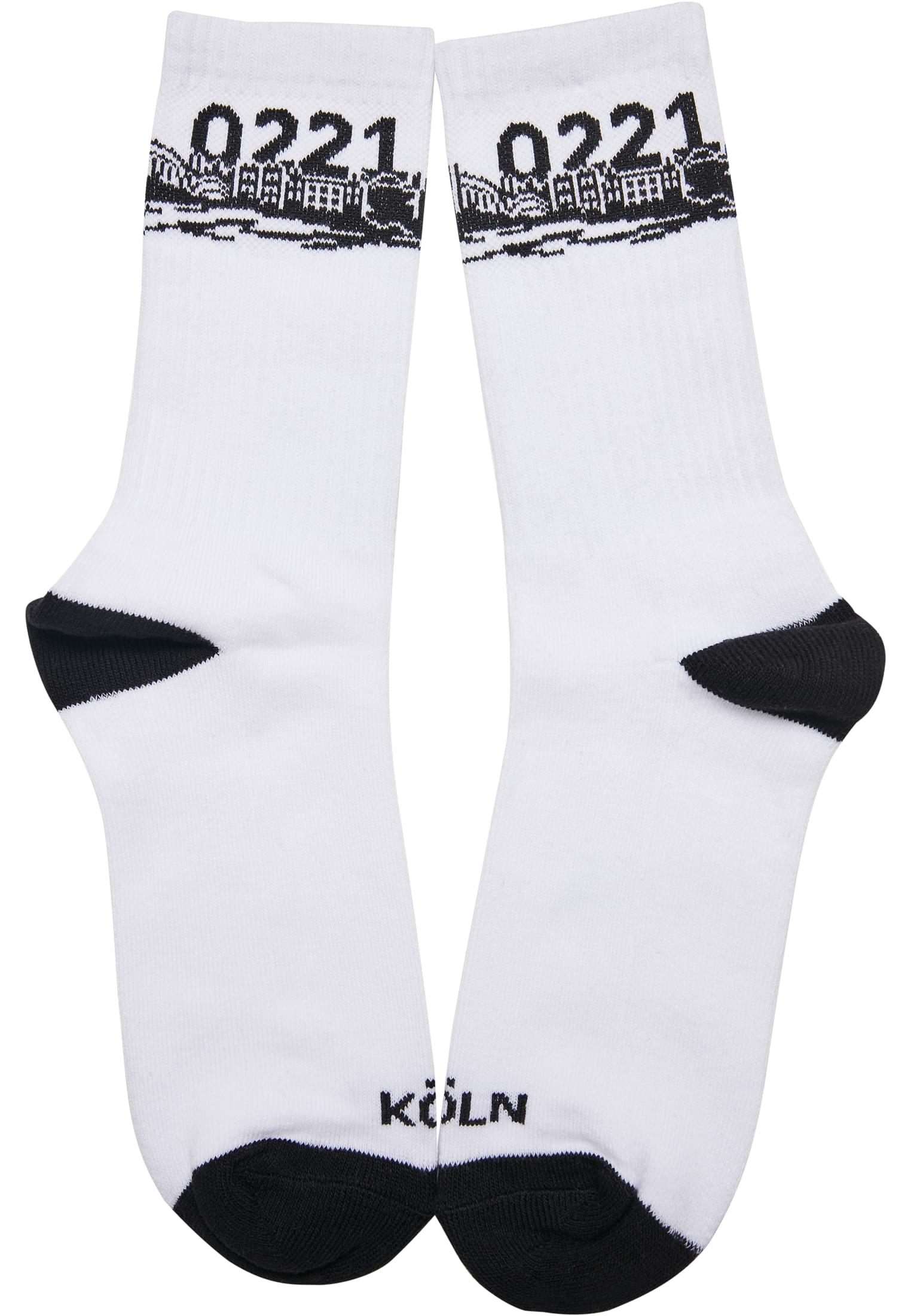 Major City 0221 Socks 2-Pack black/white 35-38 - workoutbrands.com