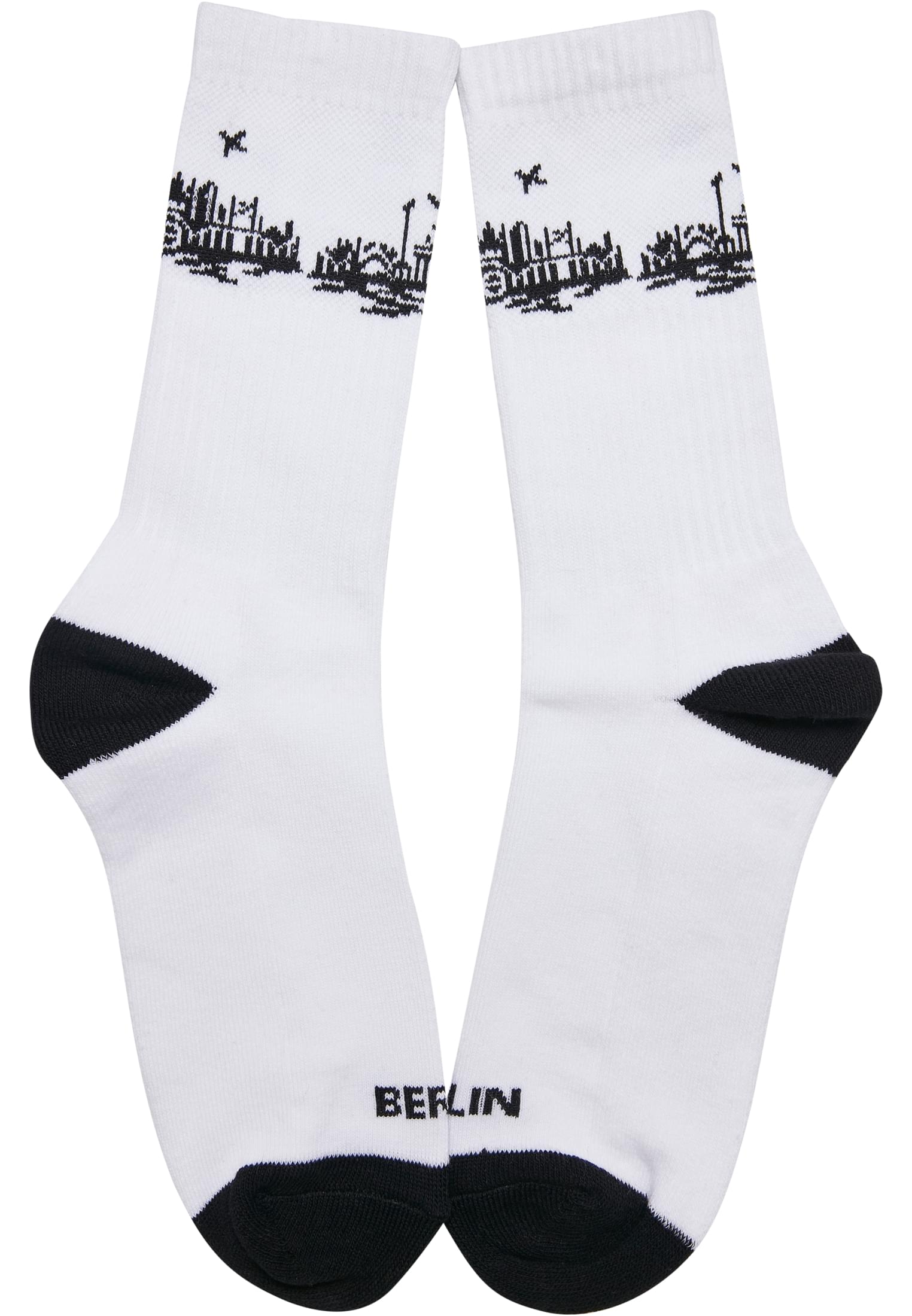 Major City 030 Socks 2-Pack black/white 35-38 - workoutbrands.com