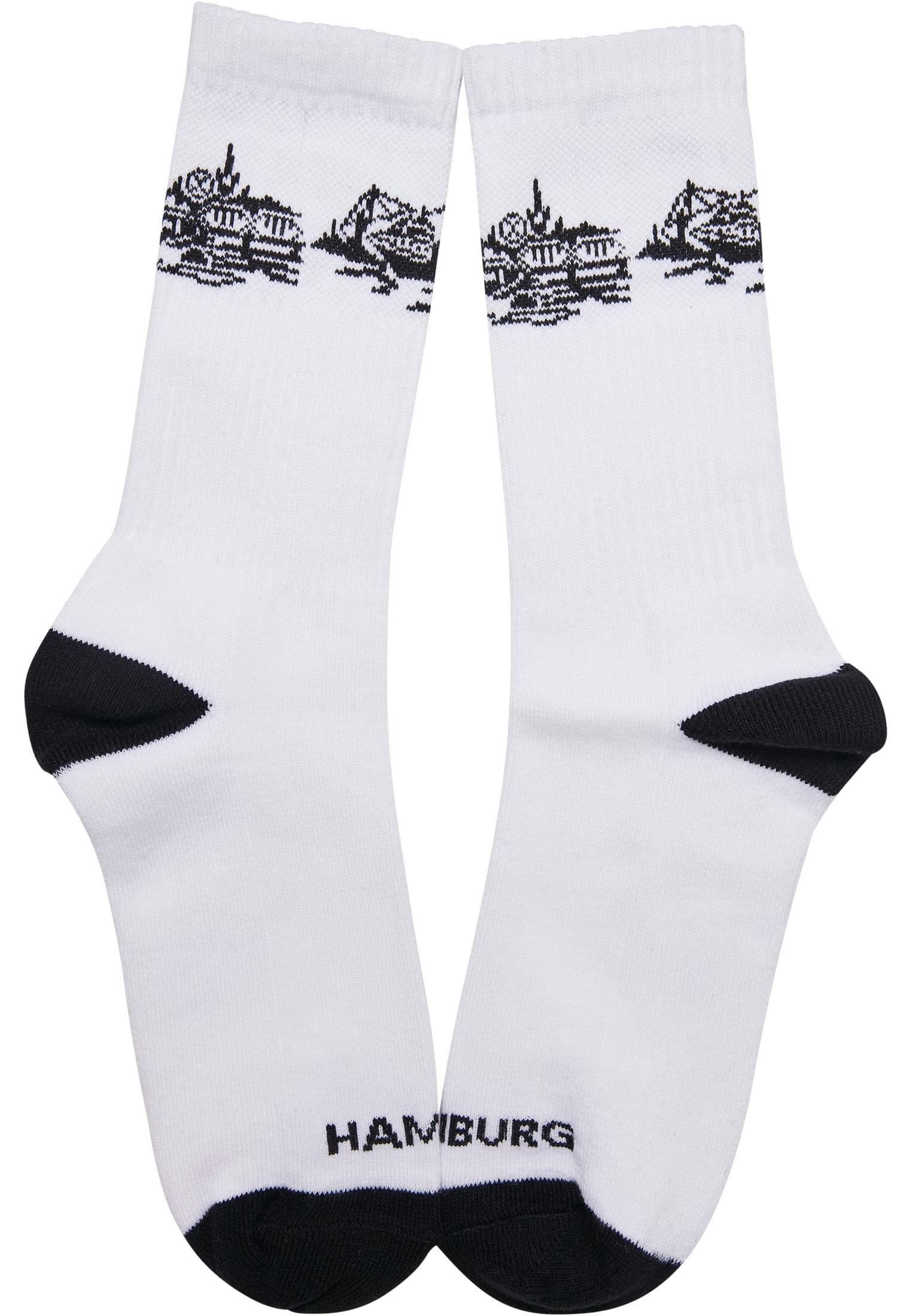 Major City 040 Socks 2-Pack black/white 35-38 - workoutbrands.com