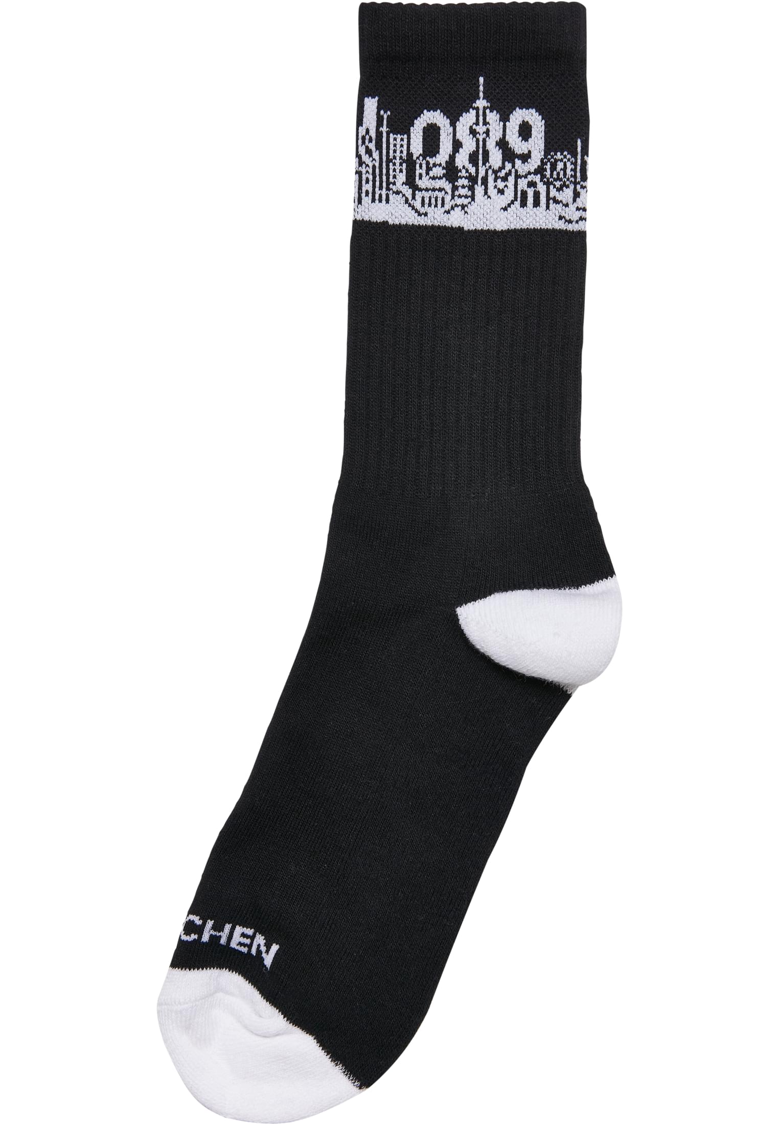 Major City 089 Socks 2-Pack black/white 35-38 - workoutbrands.com