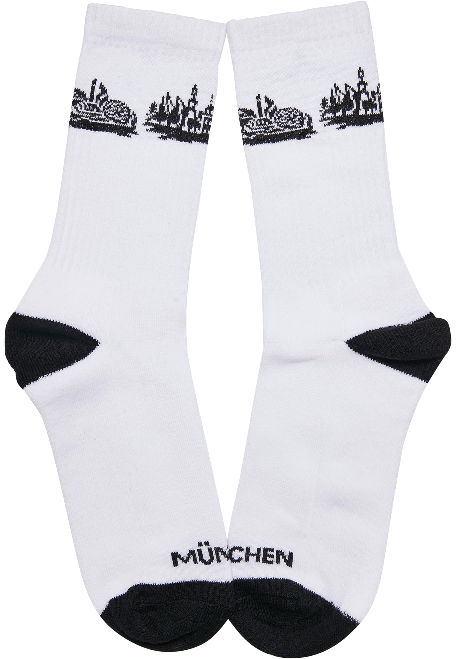 Major City 089 Socks 2-Pack black/white 35-38 - workoutbrands.com