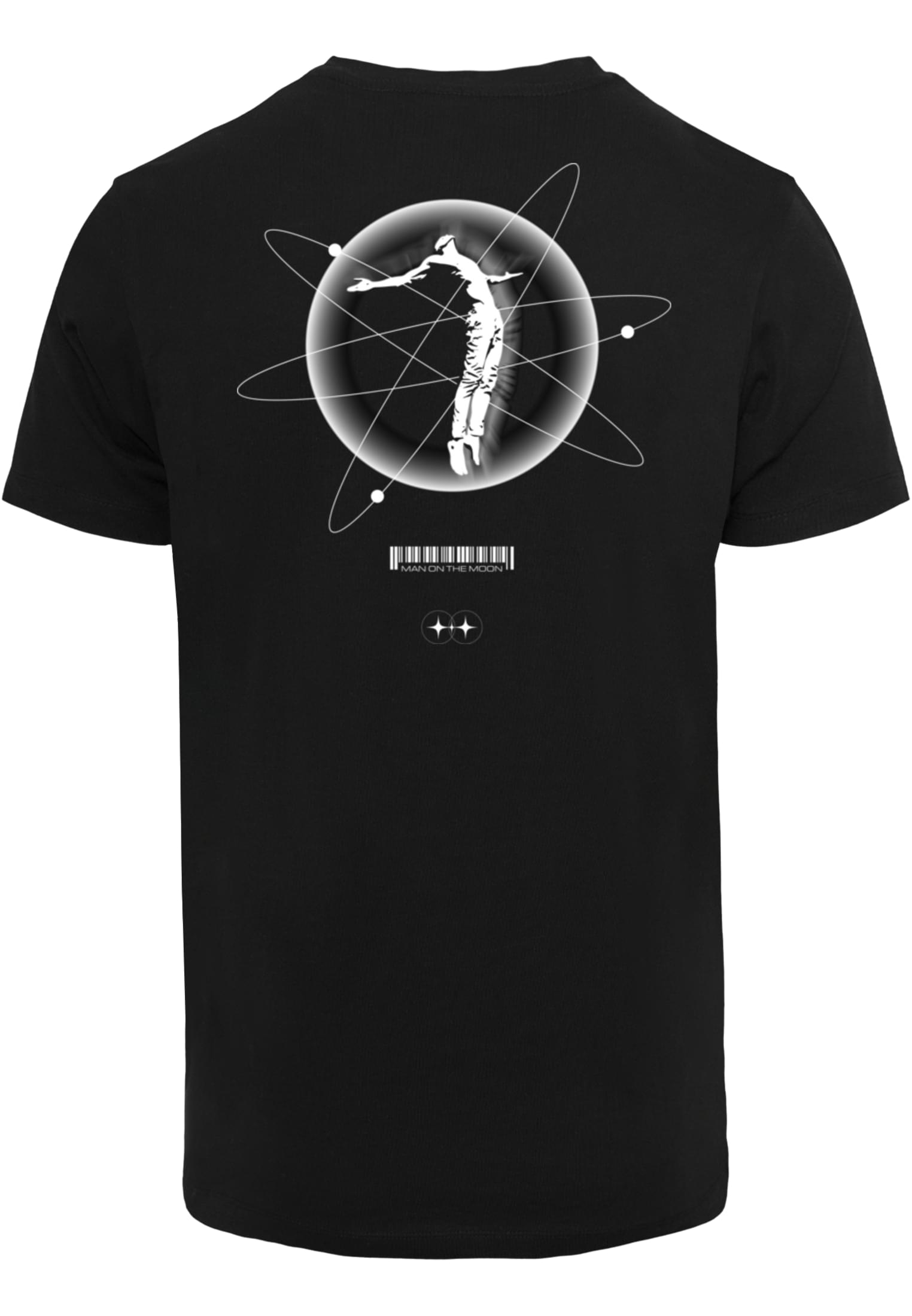 Man On The Moon Tee black XXL - workoutbrands.com