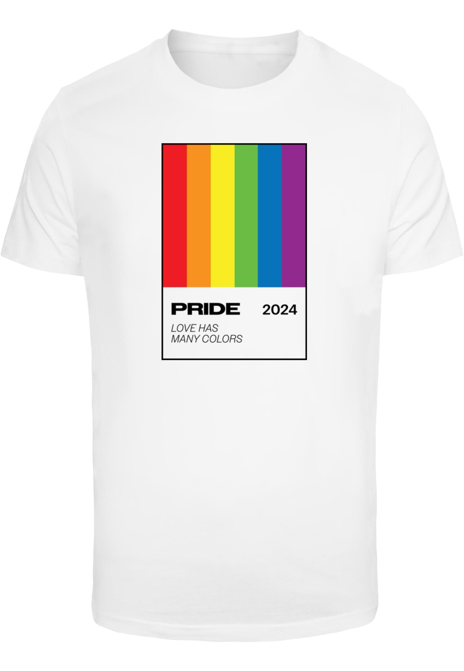 Many Colors Pride Tee white XXL - workoutbrands.com