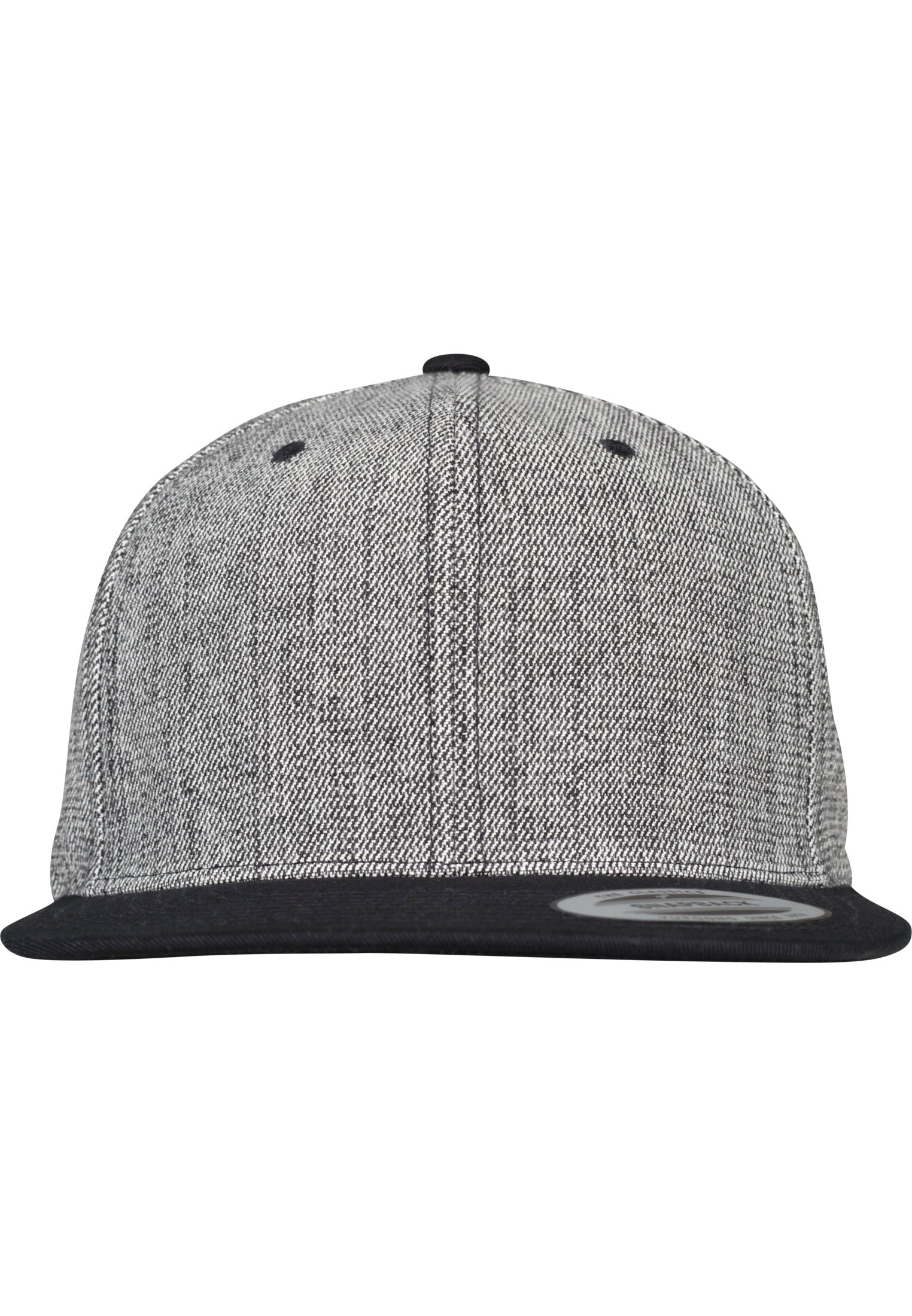 Melange Solid Snapback One Size - workoutbrands.com