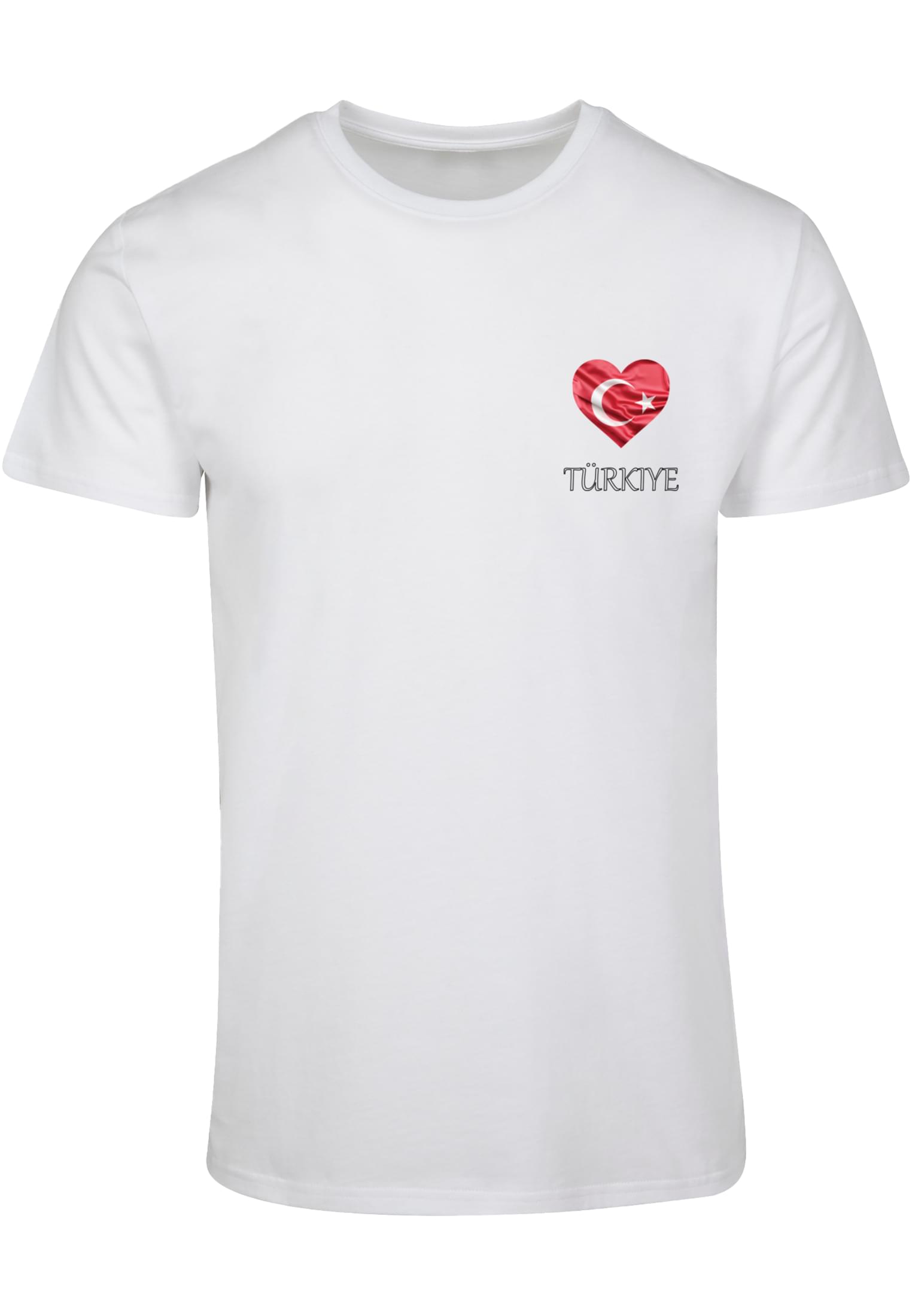 Merchcode Football - Turkey T-shirt white XXL - workoutbrands.com