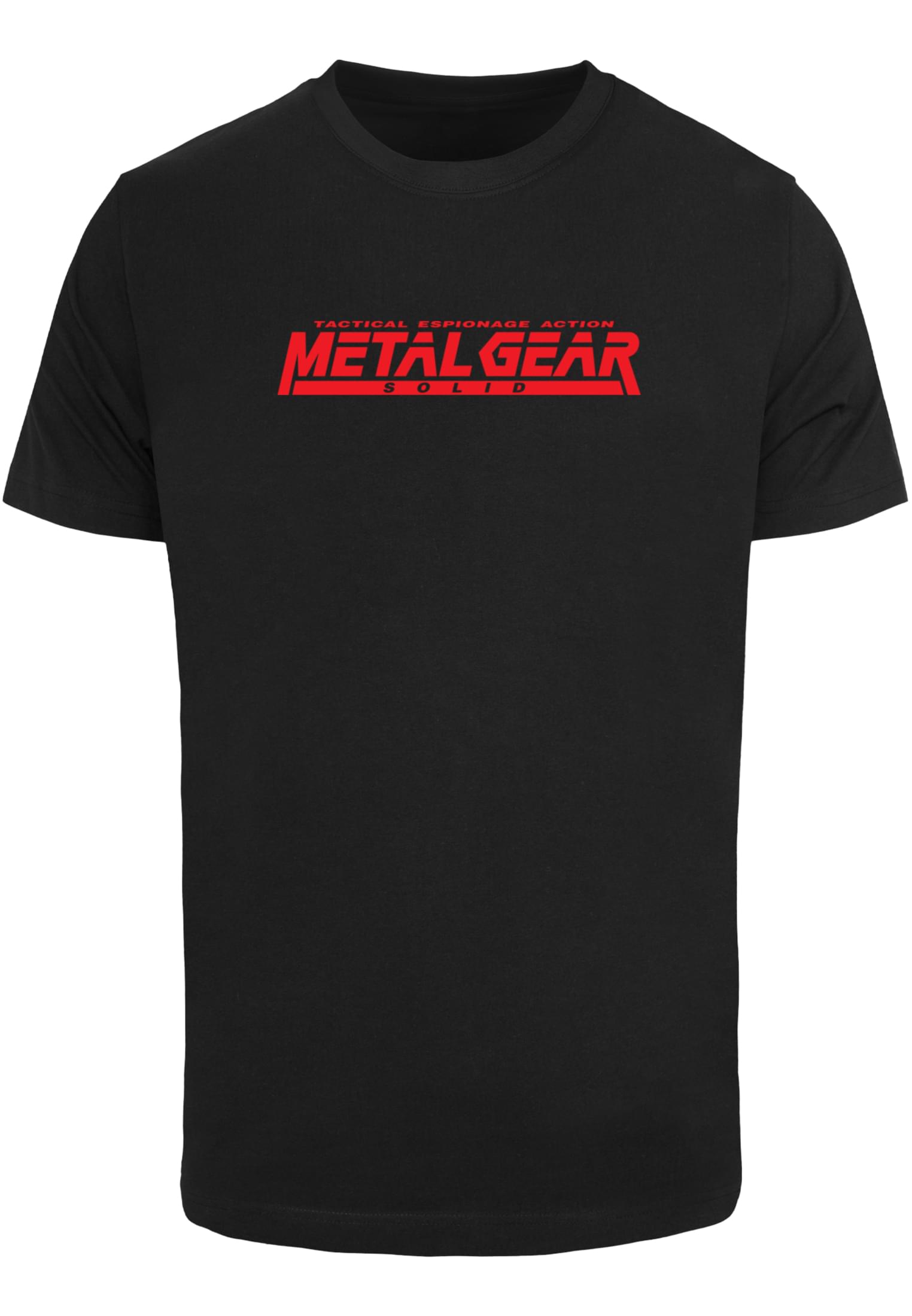 Metal Gear Solid Logo Tee black XXL - workoutbrands.com