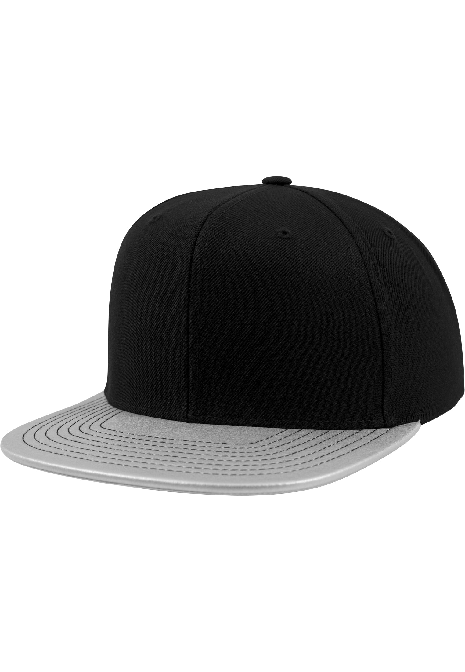 Metallic Visor Snapback One Size - workoutbrands.com