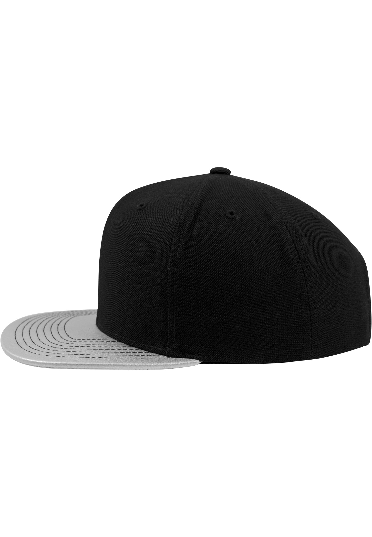 Metallic Visor Snapback One Size - workoutbrands.com