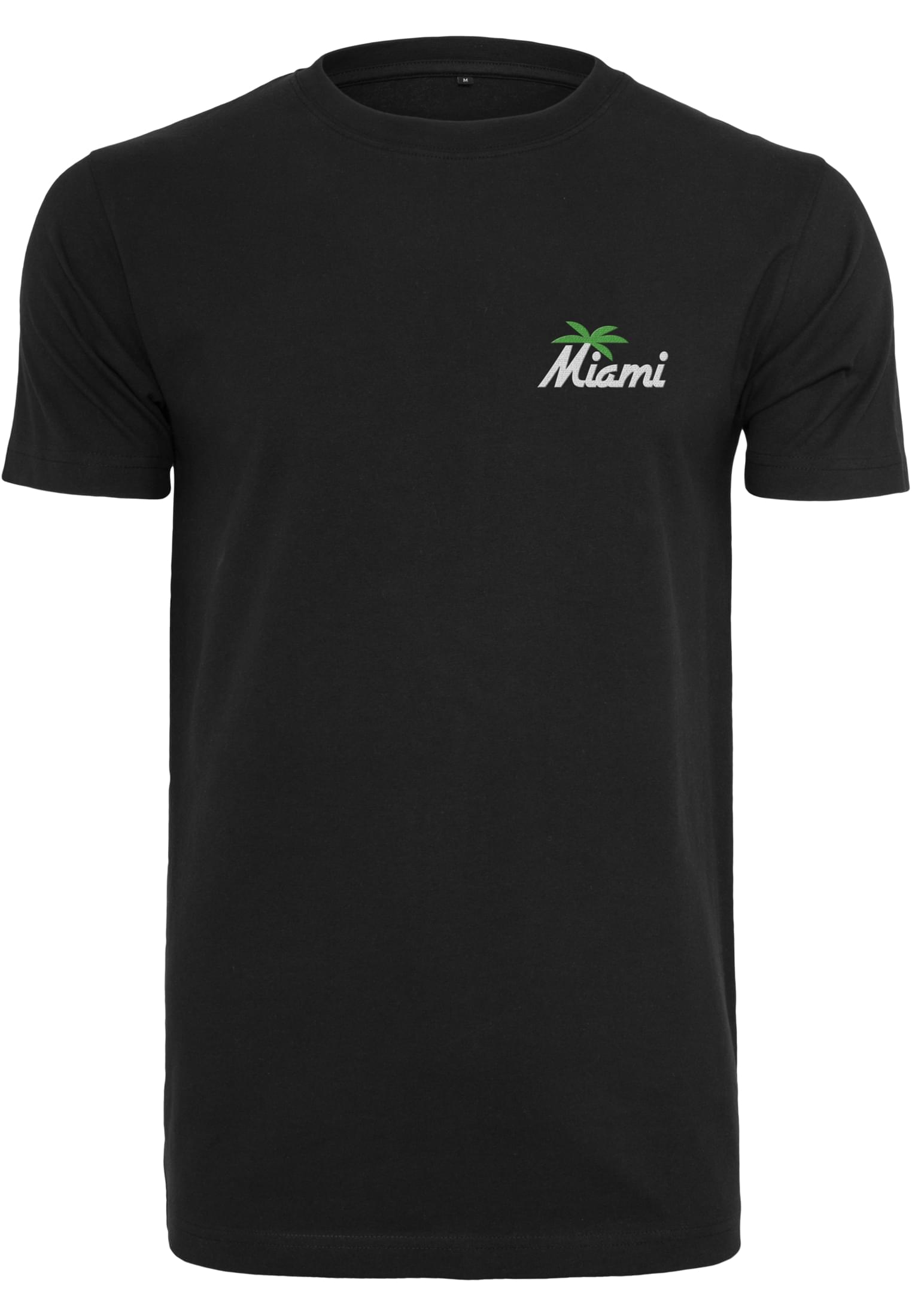 Miami Palm Tree EMB Tee black XXL - workoutbrands.com