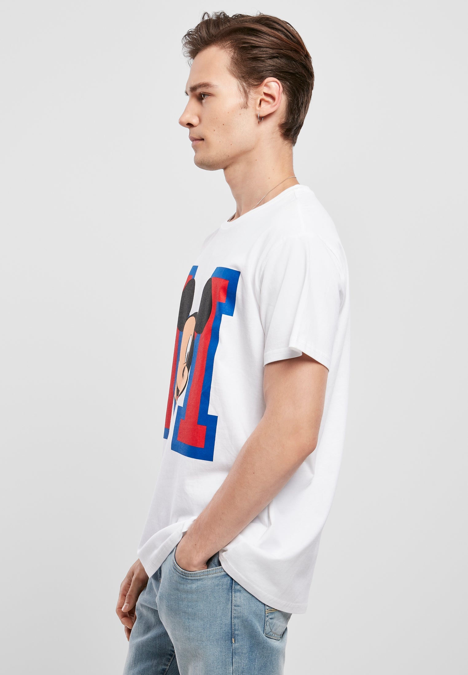 Mickey Mouse M Face white XXL - workoutbrands.com