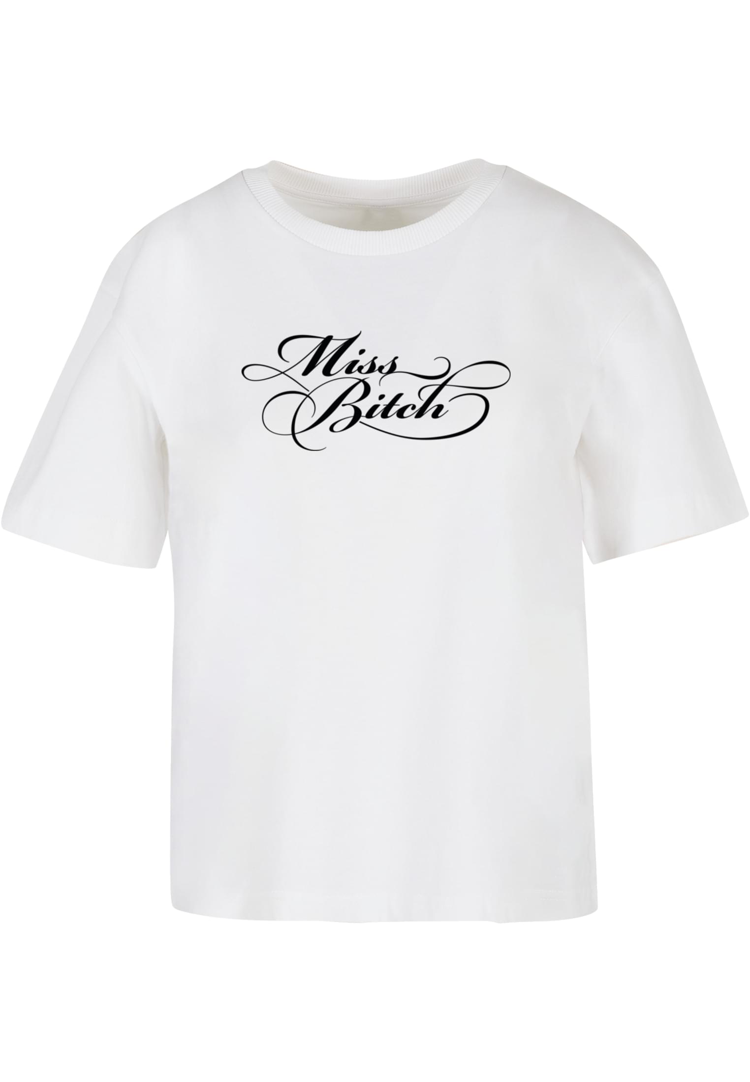 Miss Bitch Tee white XXL - workoutbrands.com
