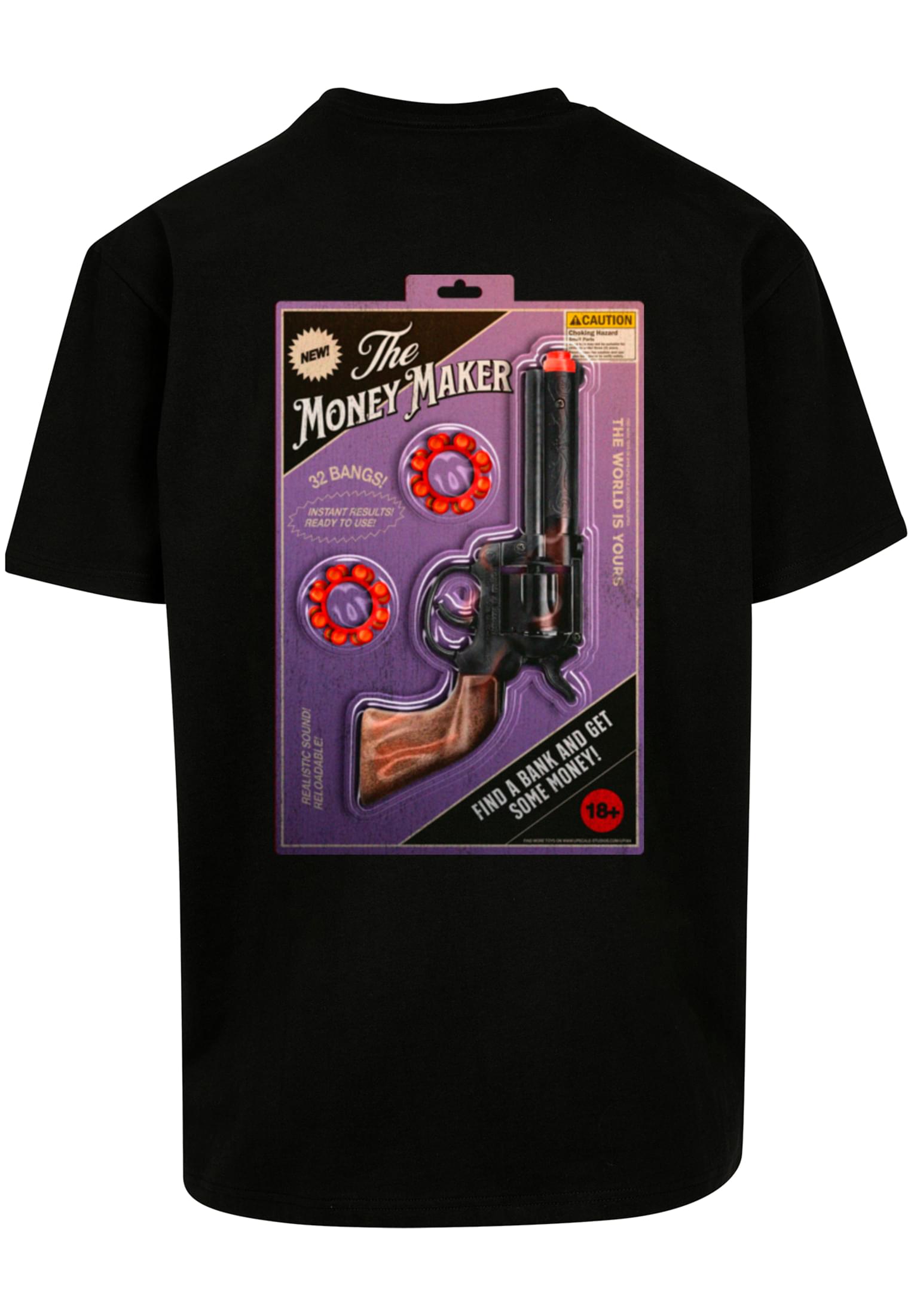 Money Maker Oversize Tee white XXL - workoutbrands.com