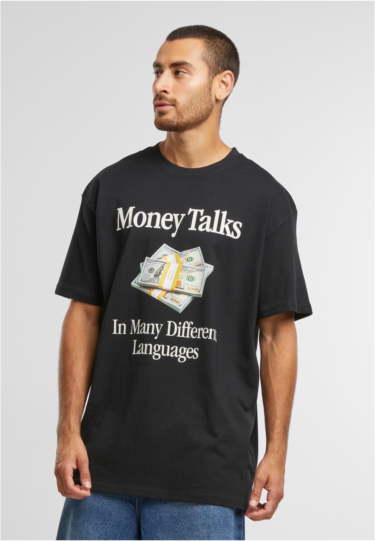 Money Talks Oversize Tee violablue XXL - workoutbrands.com