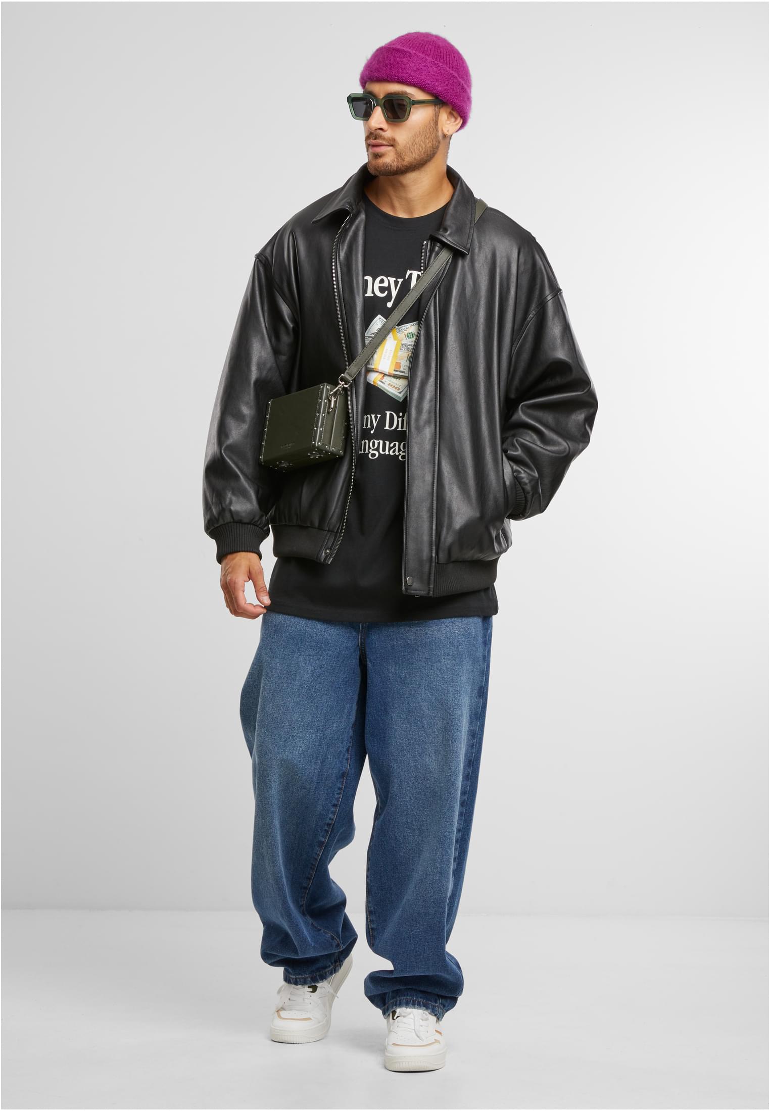 Money Talks Oversize Tee violablue XXL - workoutbrands.com