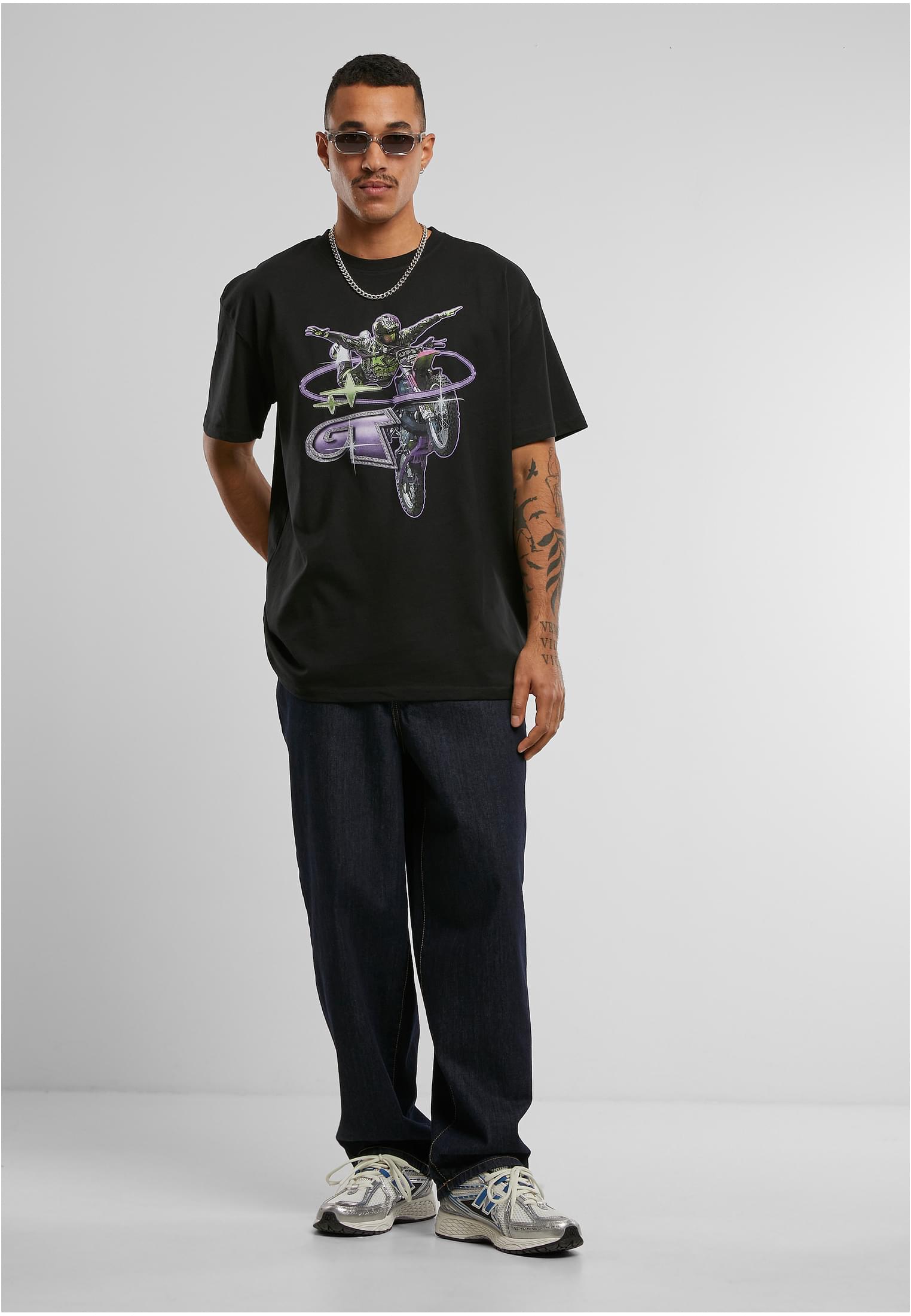 Moto GT Oversize Tee bottlegreen XXL - workoutbrands.com