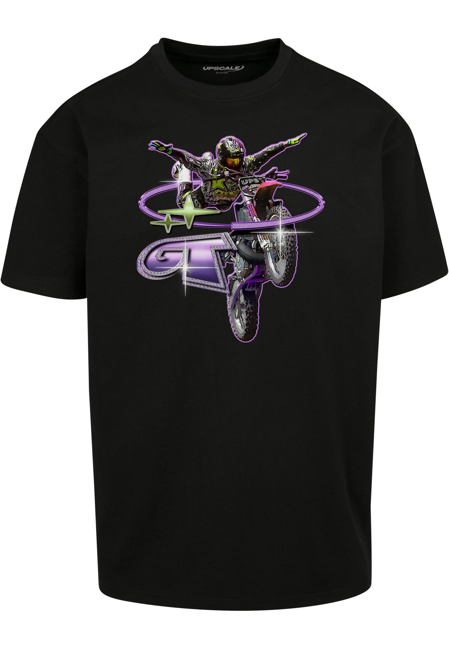 Moto GT Oversize Tee bottlegreen XXL - workoutbrands.com