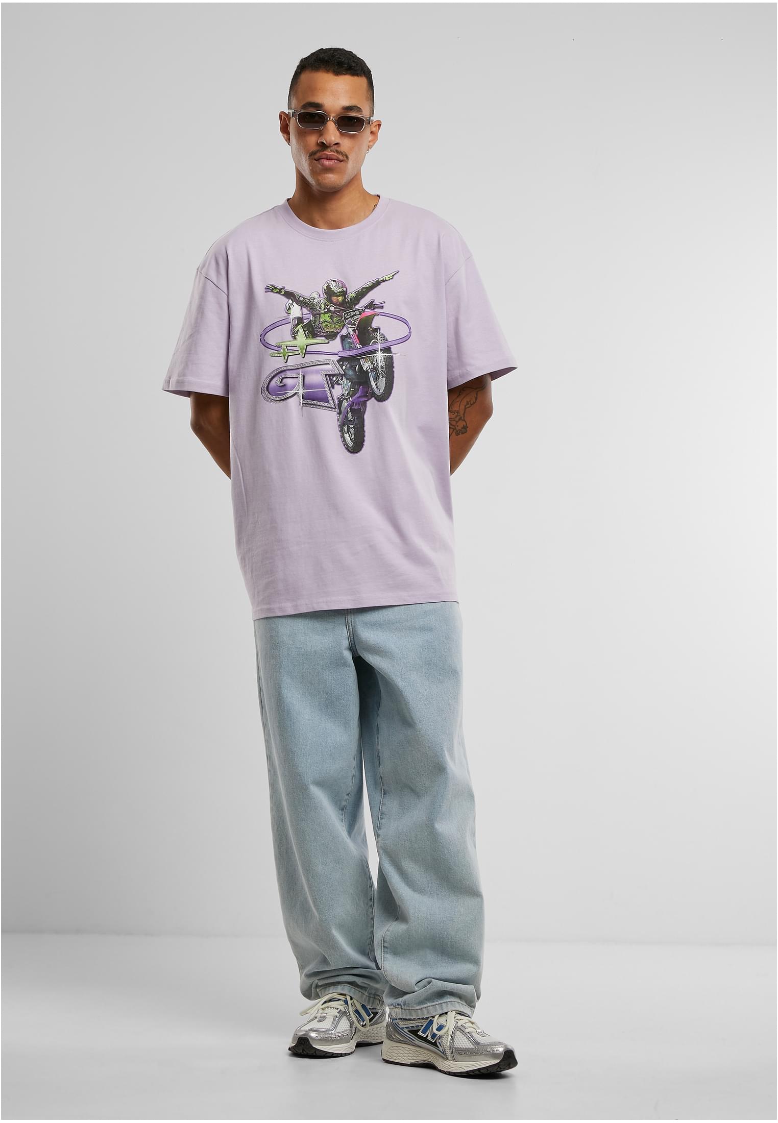 Moto GT Oversize Tee bottlegreen XXL - workoutbrands.com