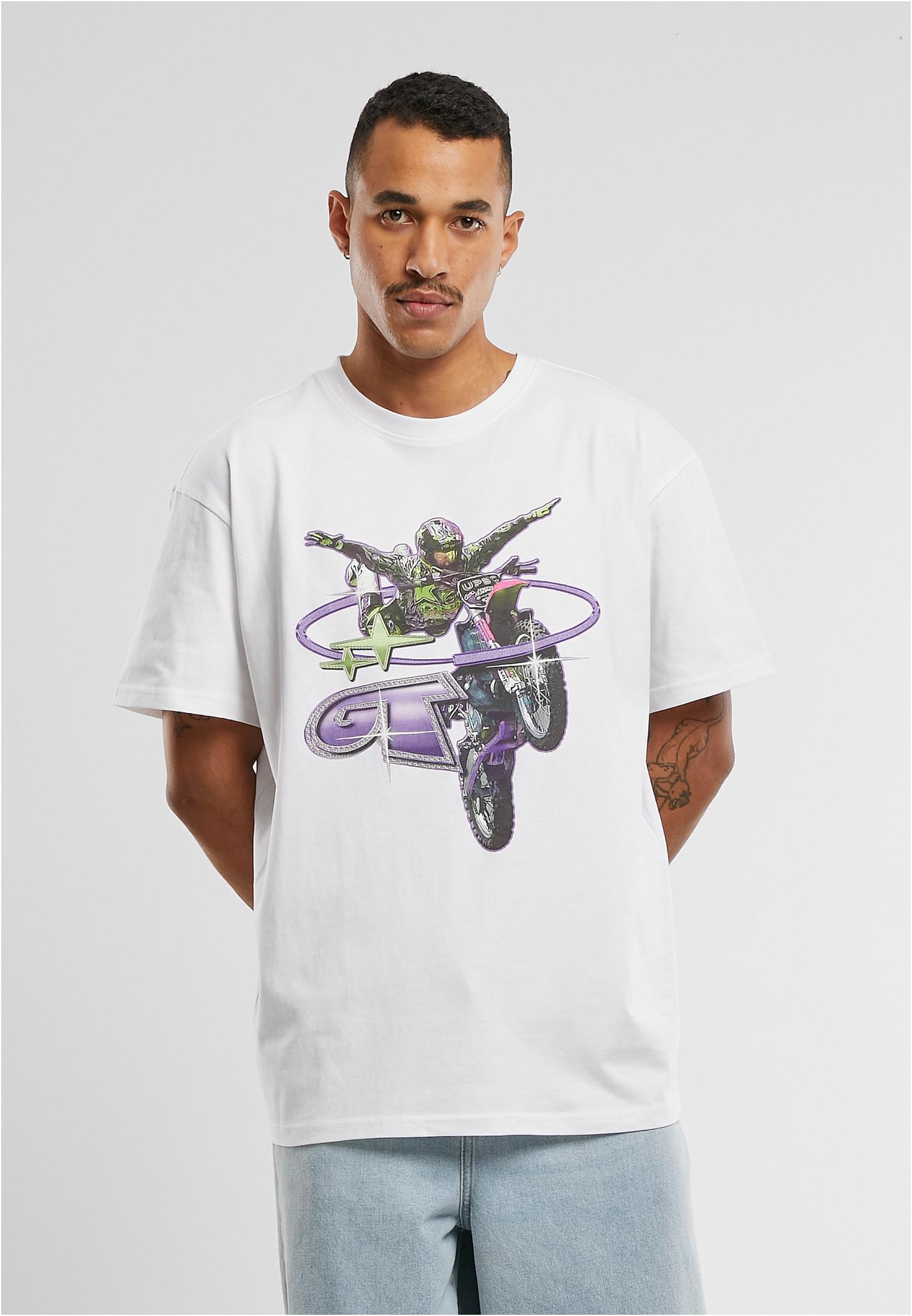 Moto GT Oversize Tee bottlegreen XXL - workoutbrands.com