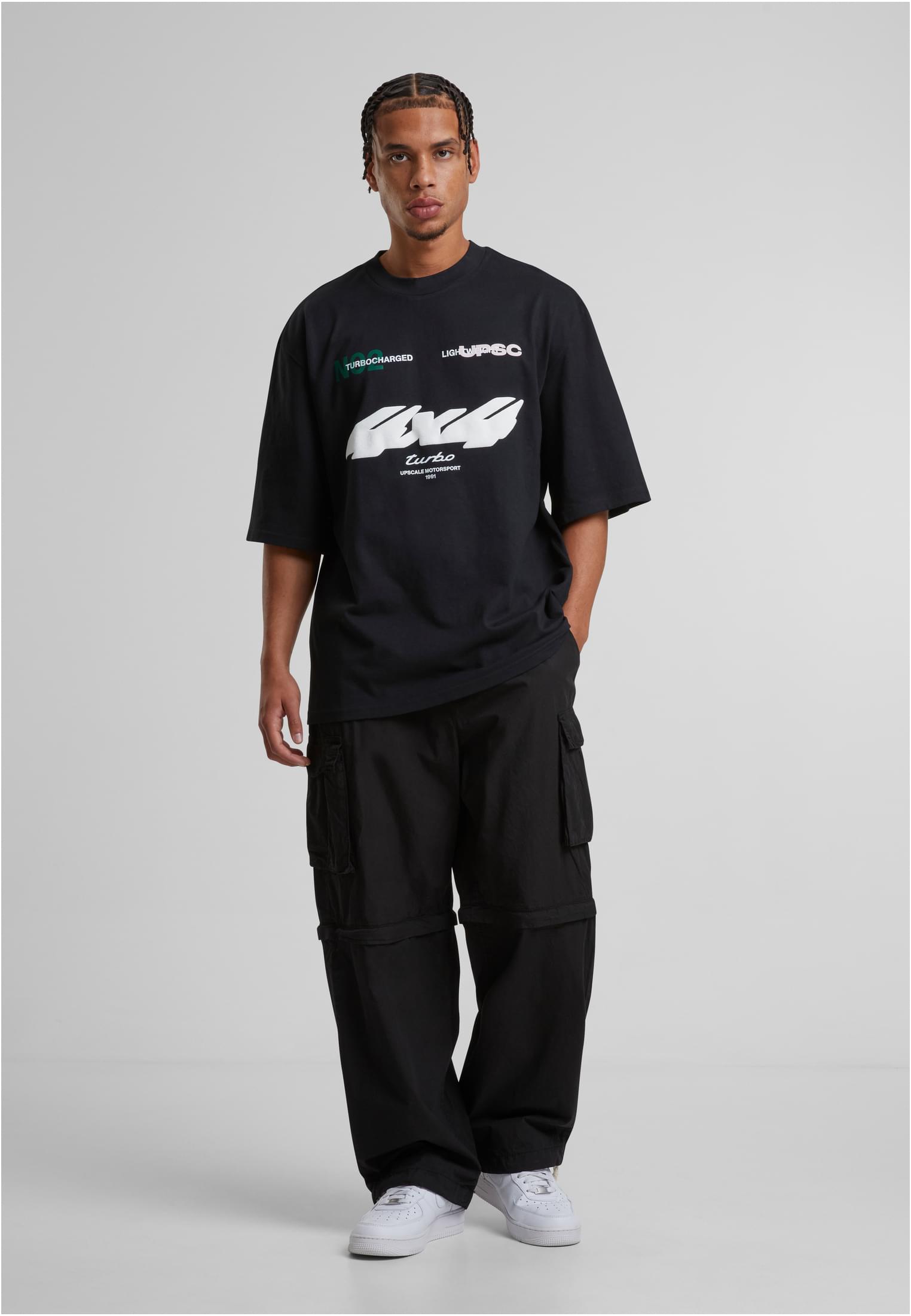 Motorsport Heavy Oversize Sleeve Tee balticblue XXL - workoutbrands.com
