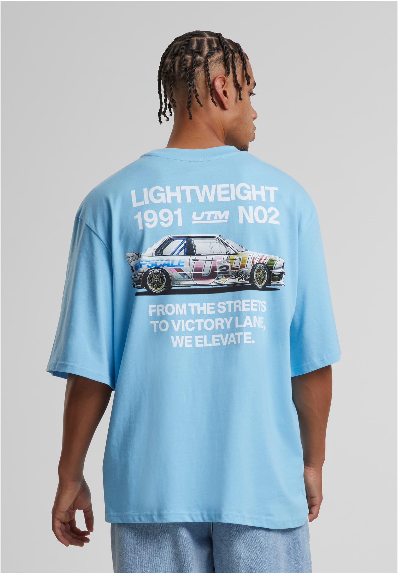 Motorsport Heavy Oversize Sleeve Tee balticblue XXL - workoutbrands.com
