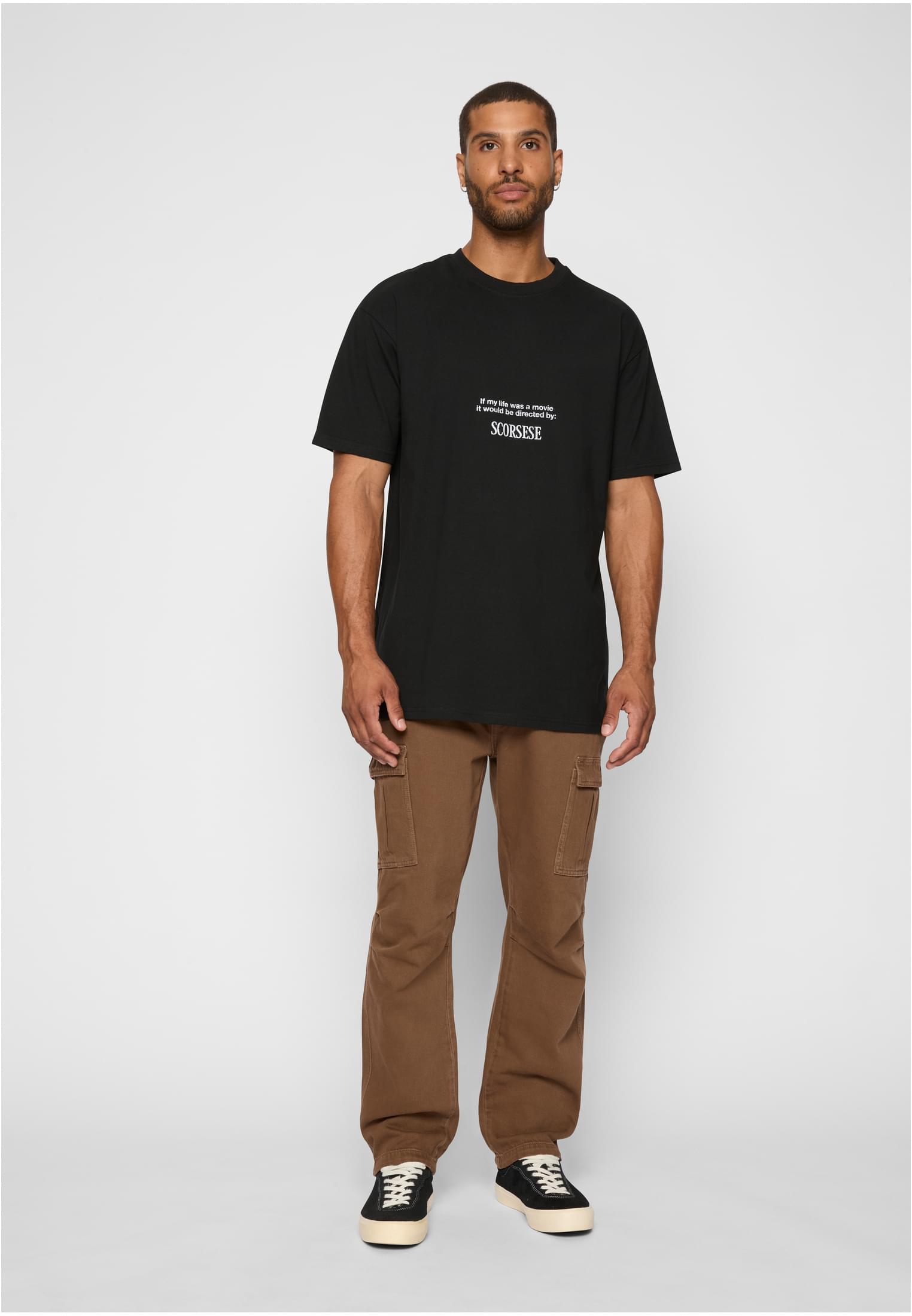 Movie Oversize Tee black XXL - workoutbrands.com
