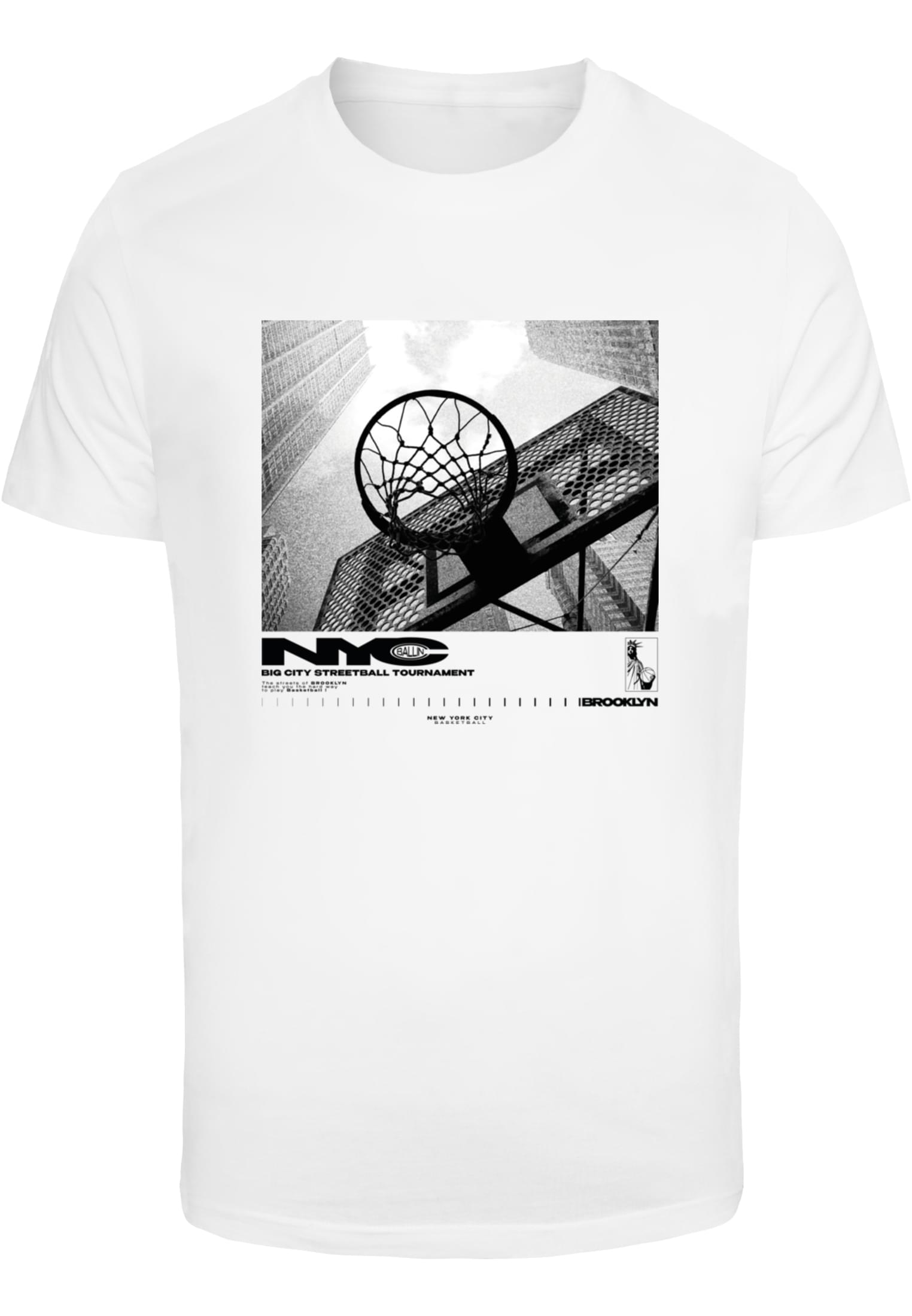NYC Ballin Tee white XXL - workoutbrands.com