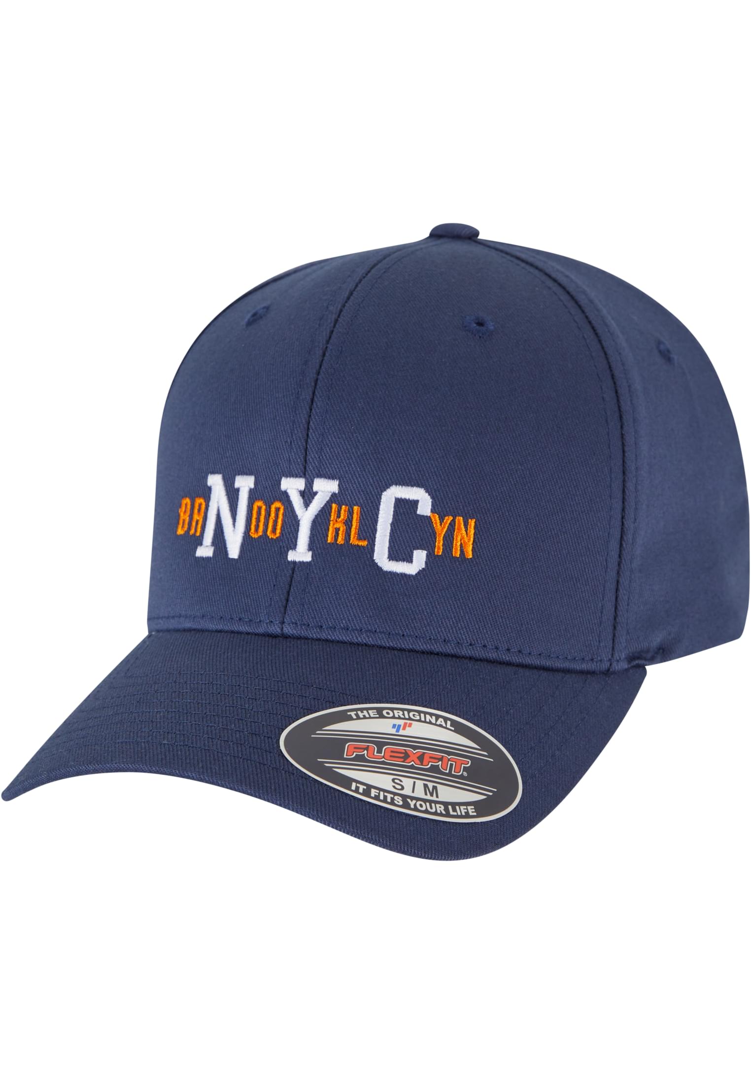 NYC Brooklyn Flexfit Cap Navy XXL - workoutbrands.com