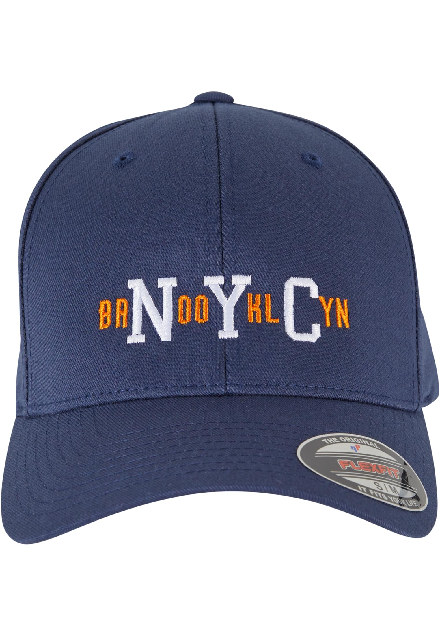 NYC Brooklyn Flexfit Cap Navy XXL - workoutbrands.com