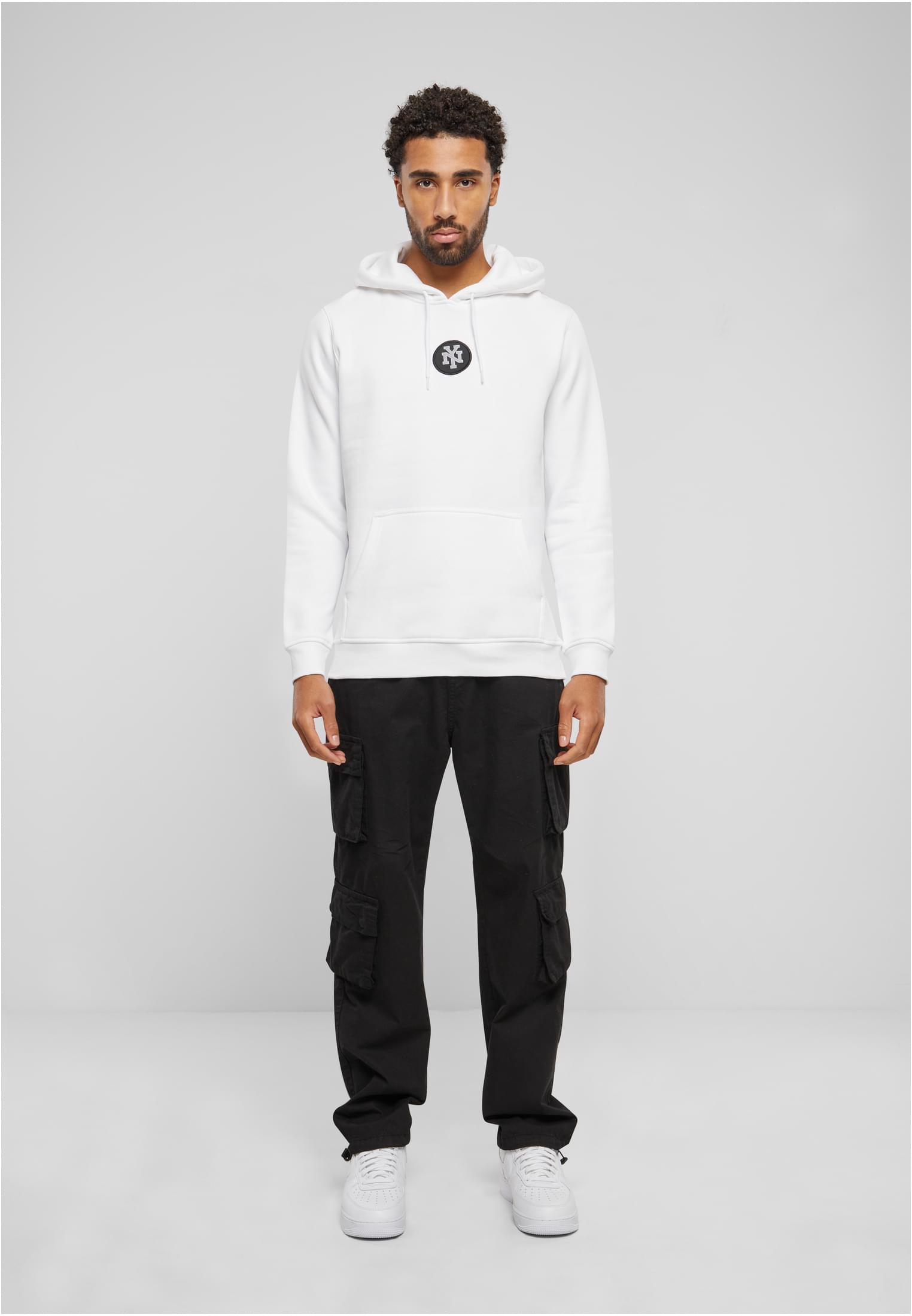 NY Patch Hoody white XXL - workoutbrands.com