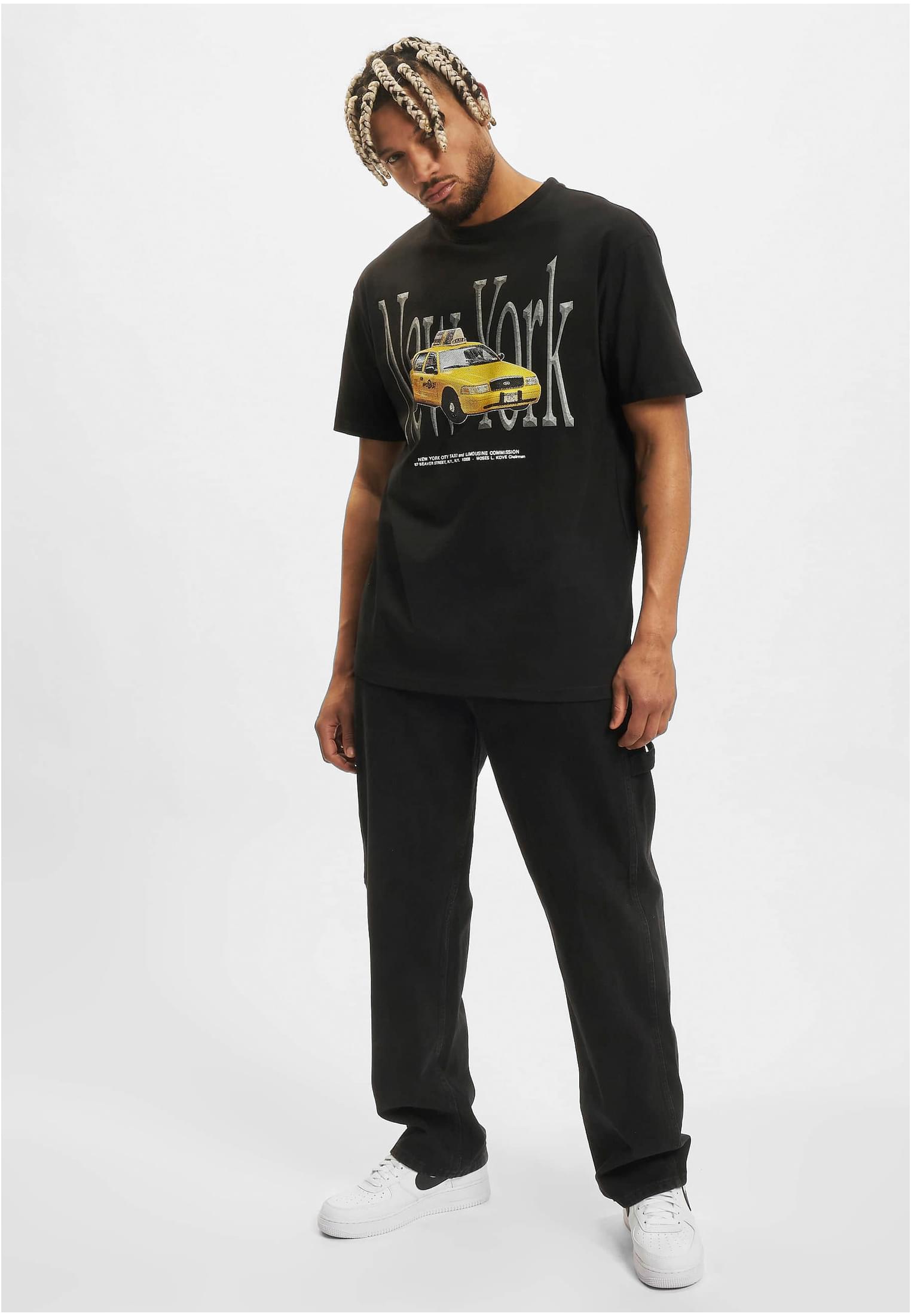 NY Taxi Oversize Tee black XXL - workoutbrands.com