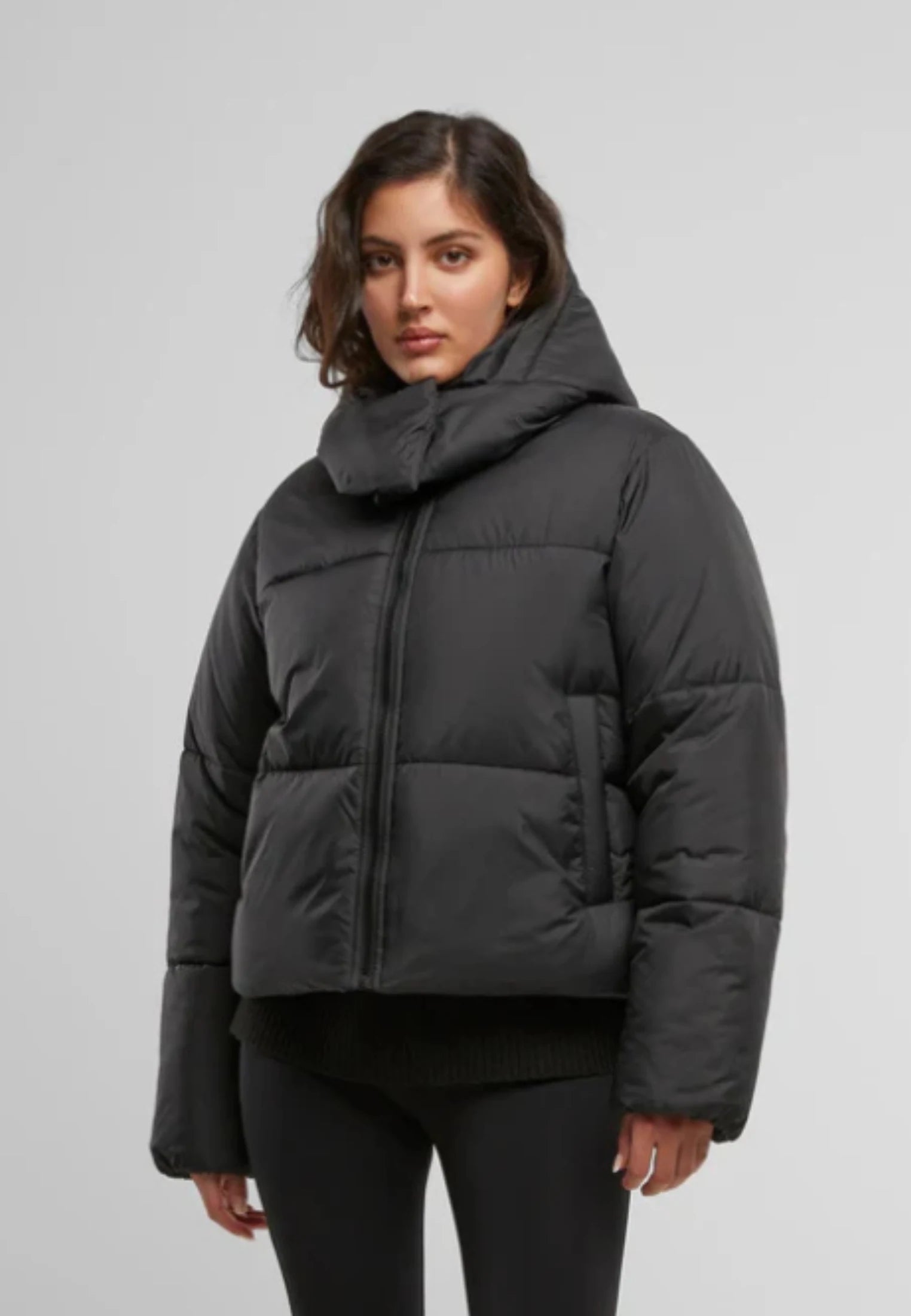 UC Hooded Collar Puffer Jacket