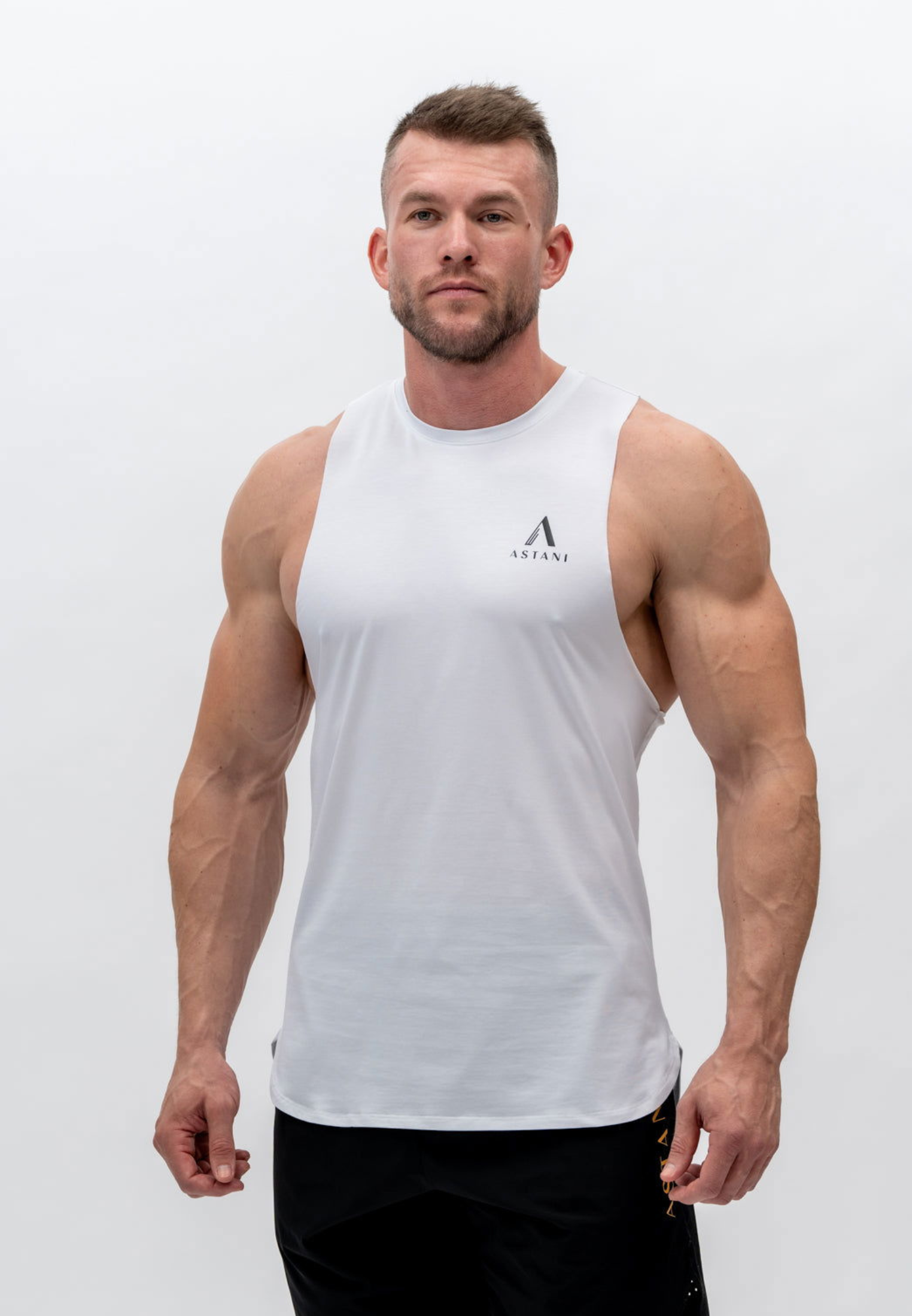 A Meta Tank Top - White