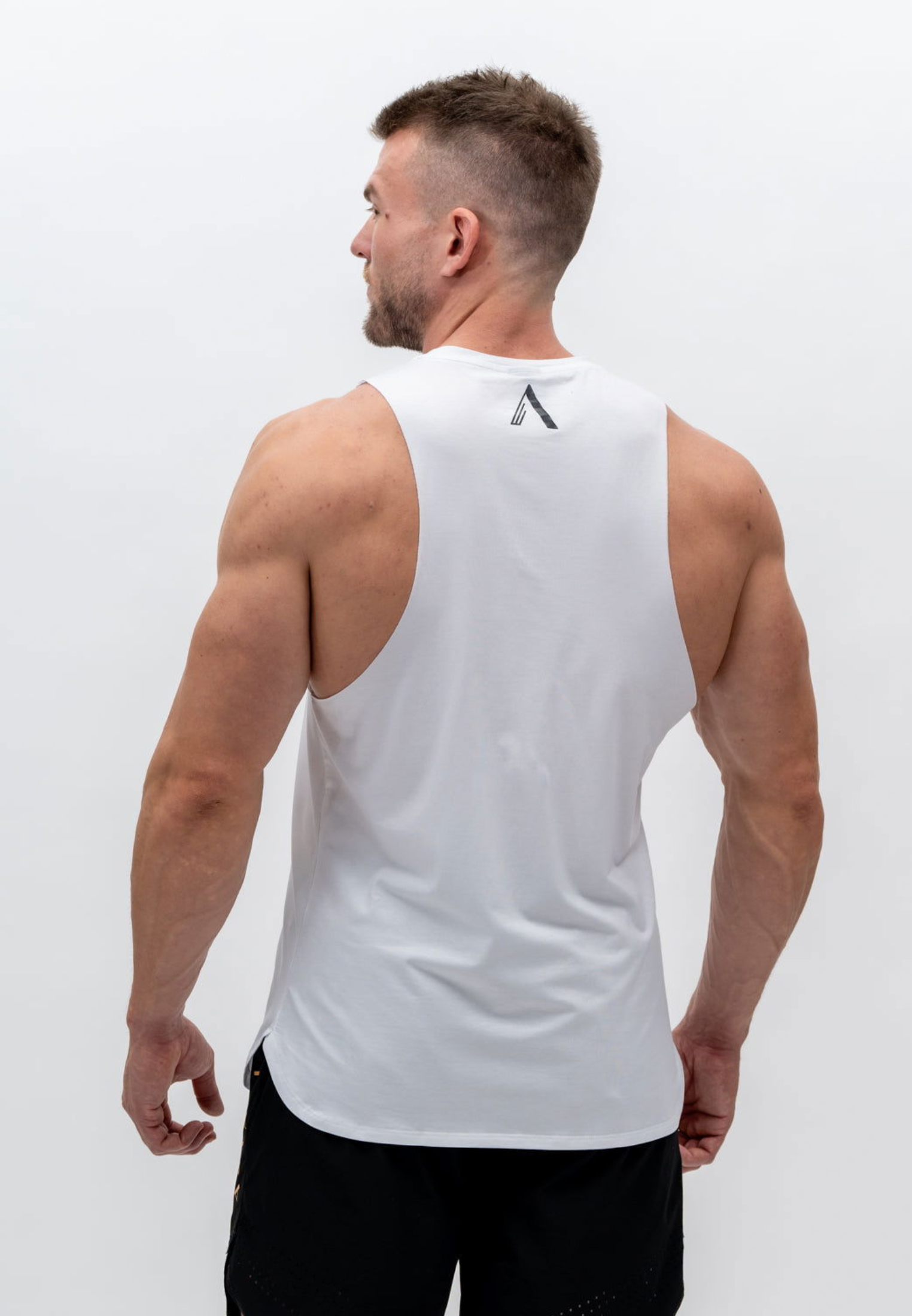 A Meta Tank Top - White