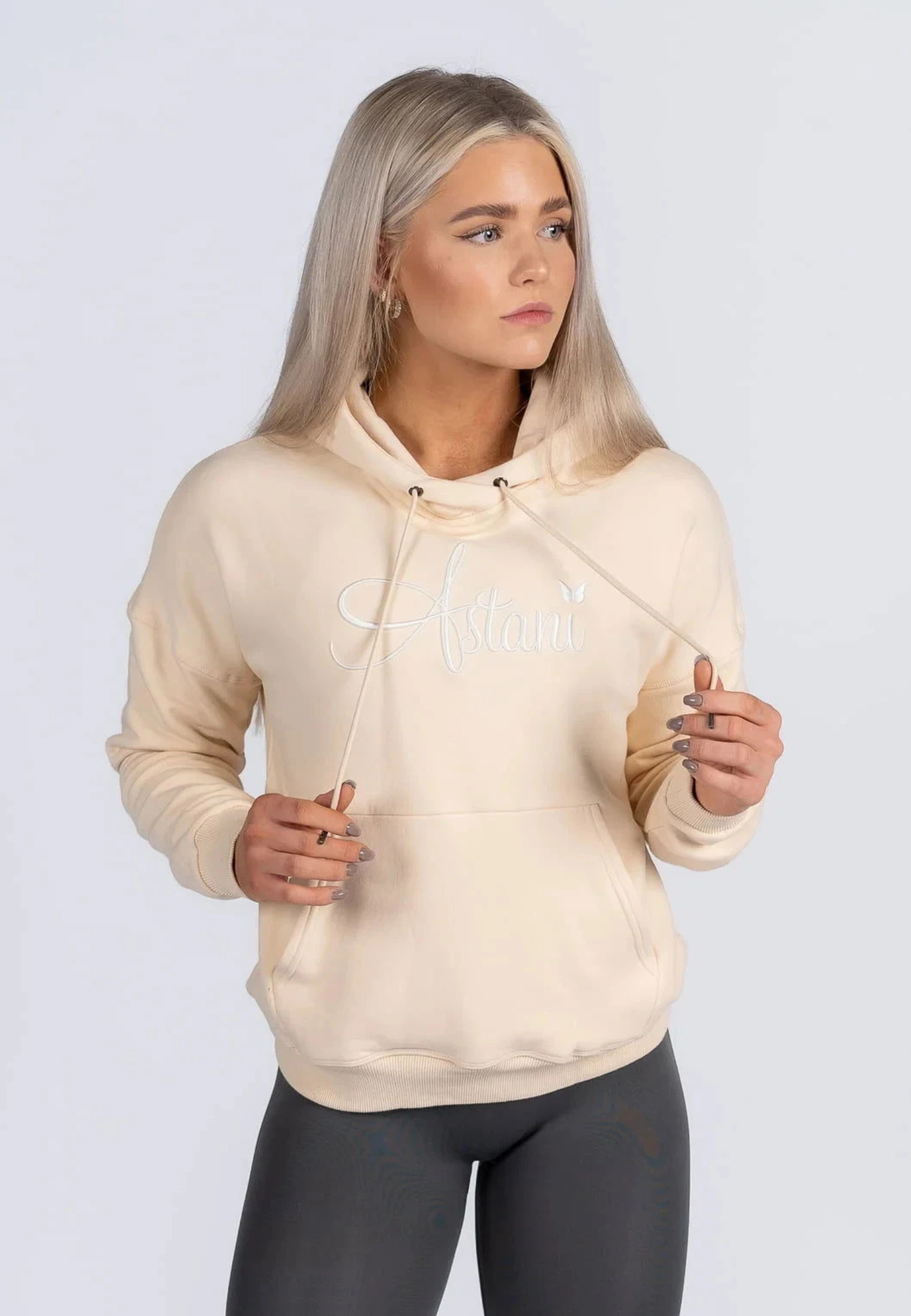 A Harmony Hoodie - Beige