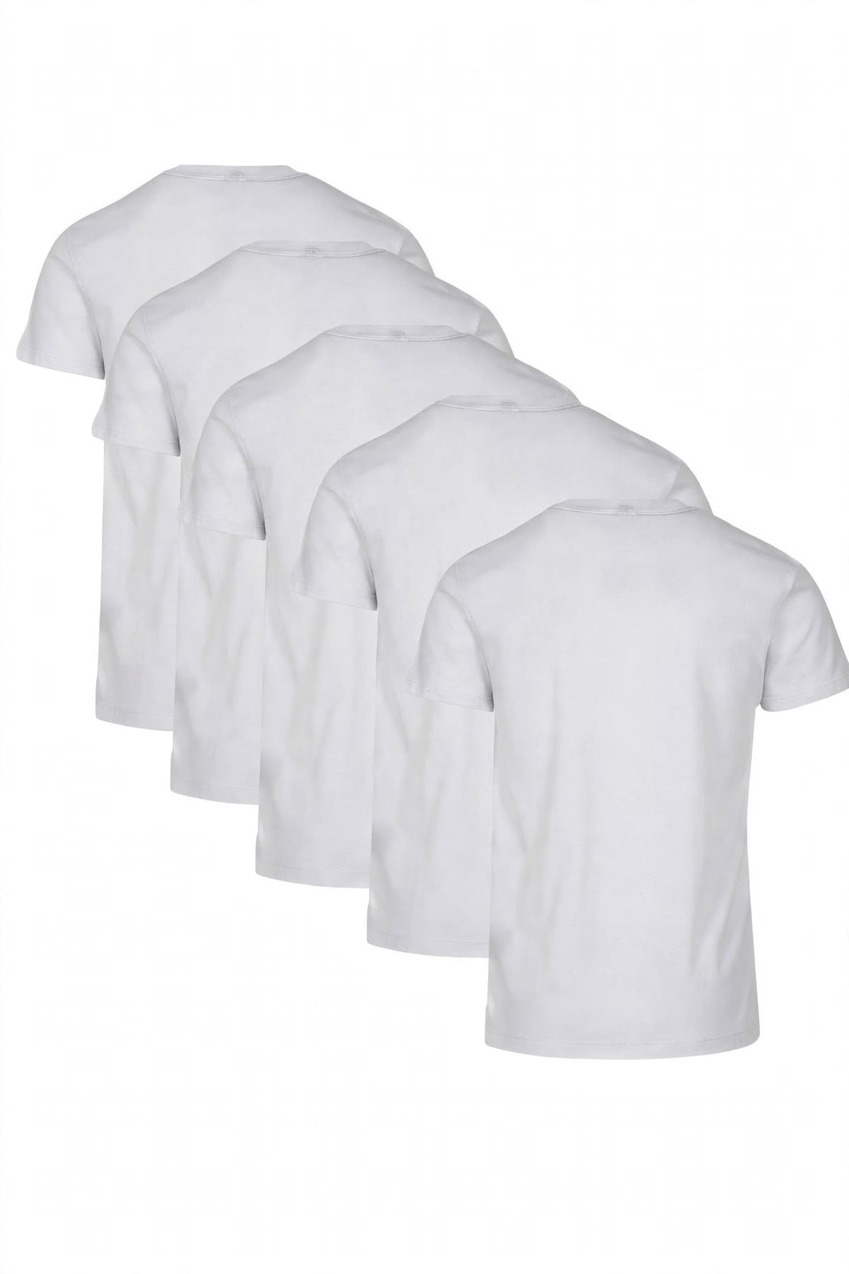 Basic T-Shirt - 5 Pack - workoutbrands.com