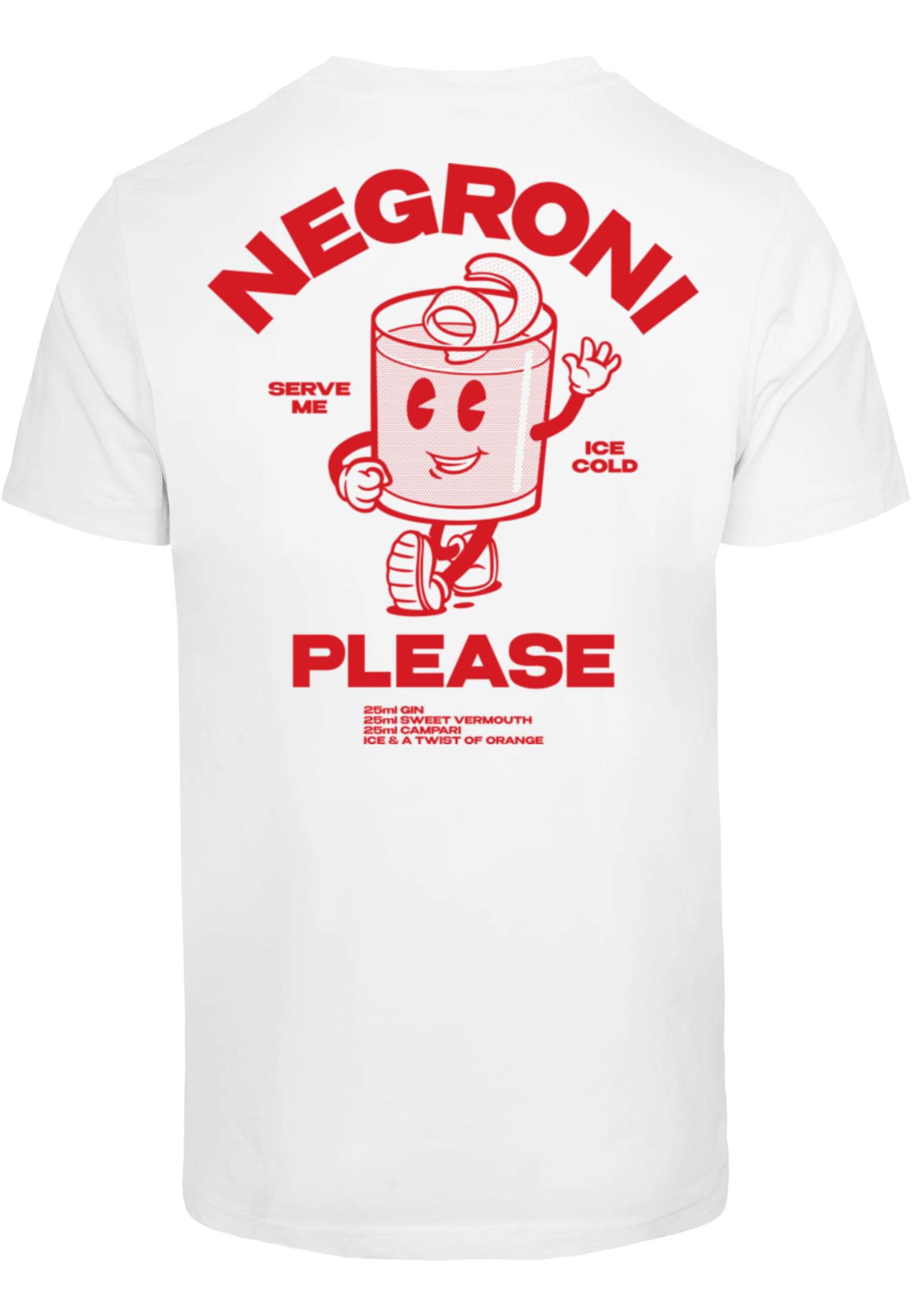 Negroni Please Tee white XXL - workoutbrands.com