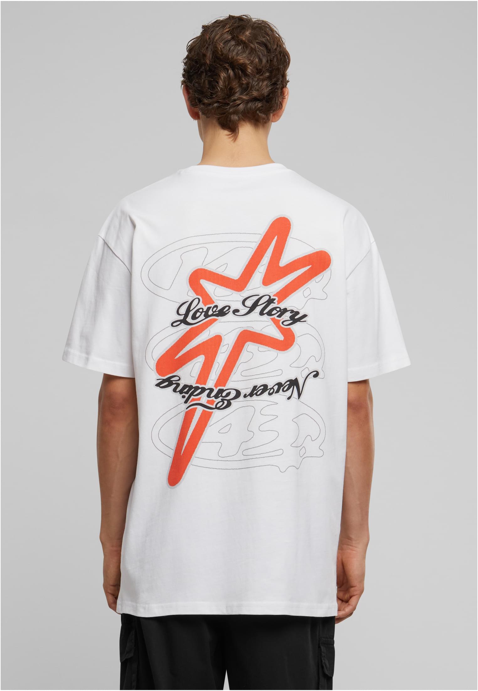 Never ending... Heavy Oversize Tee white XXL - workoutbrands.com