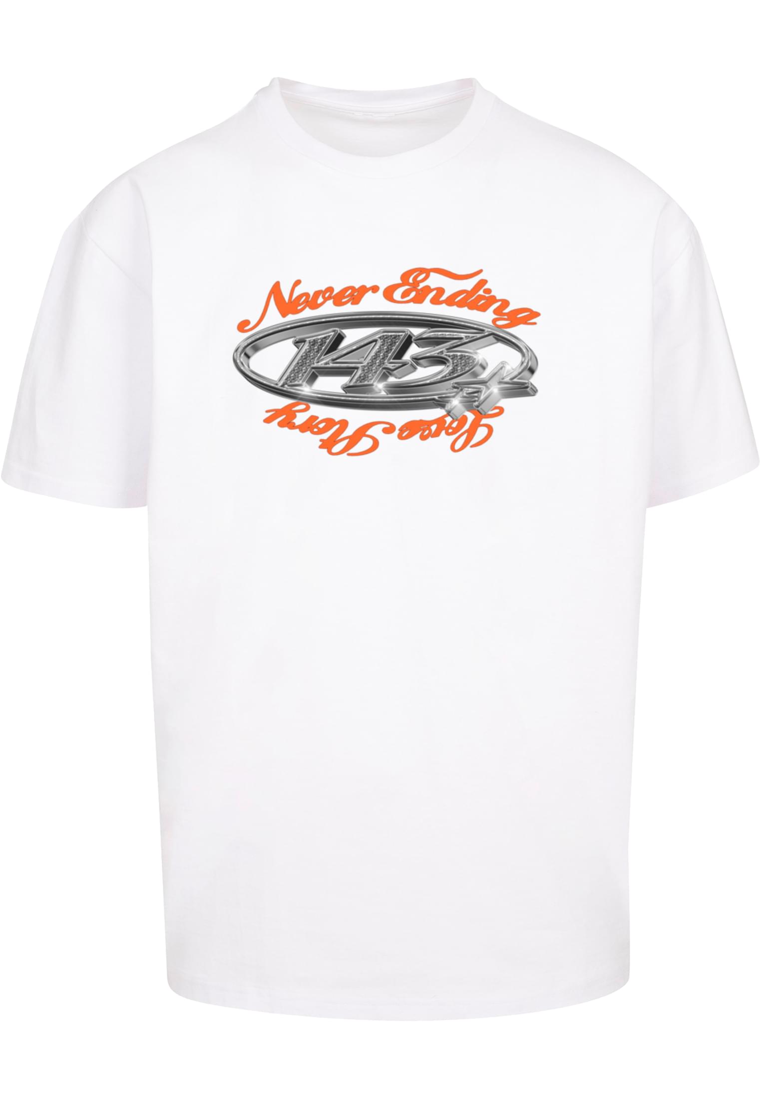 Never ending... Heavy Oversize Tee white XXL - workoutbrands.com