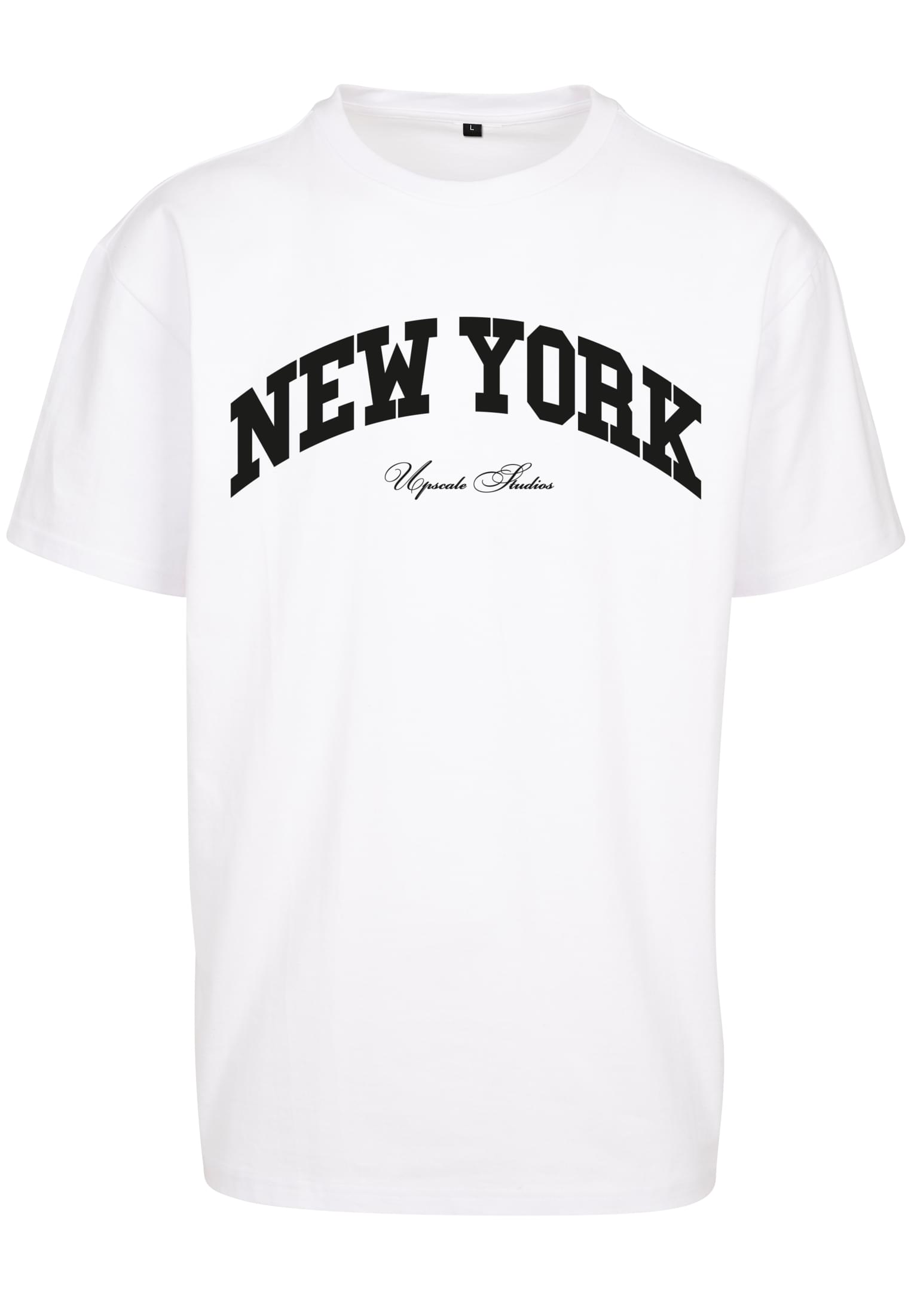 New York College Oversize Tee white XXL - workoutbrands.com