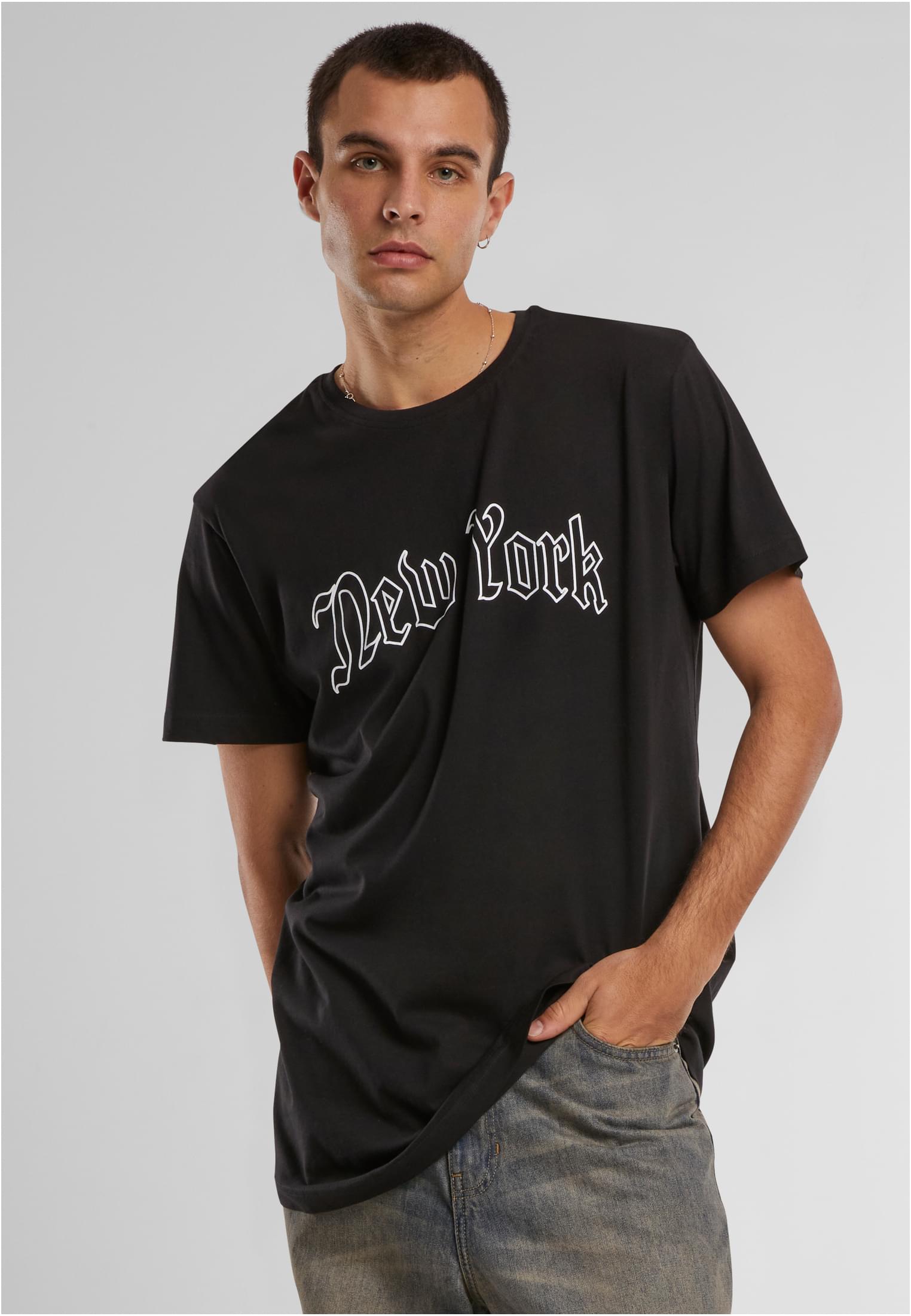 New York Wording Tee white XL - workoutbrands.com