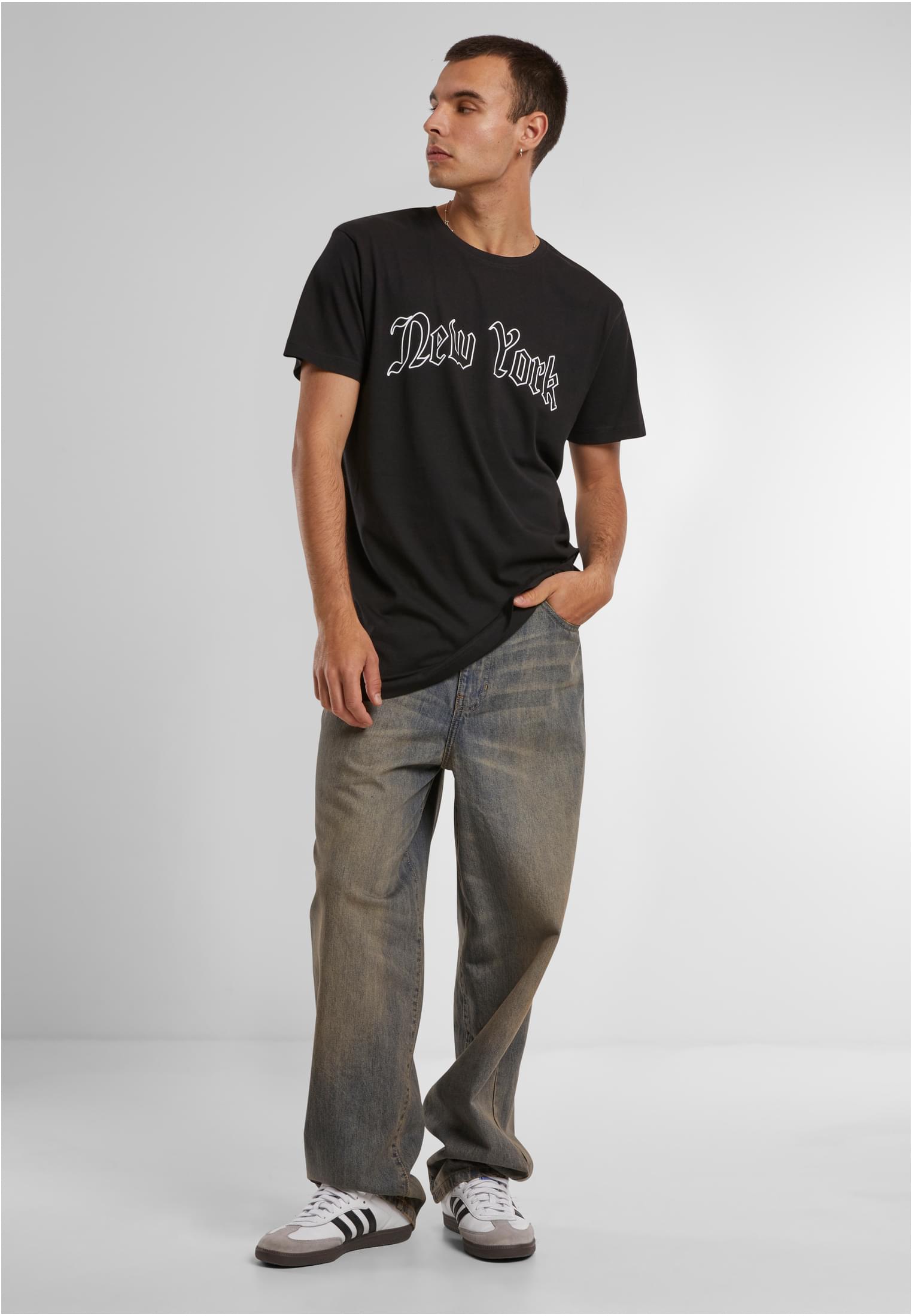 New York Wording Tee white XL - workoutbrands.com