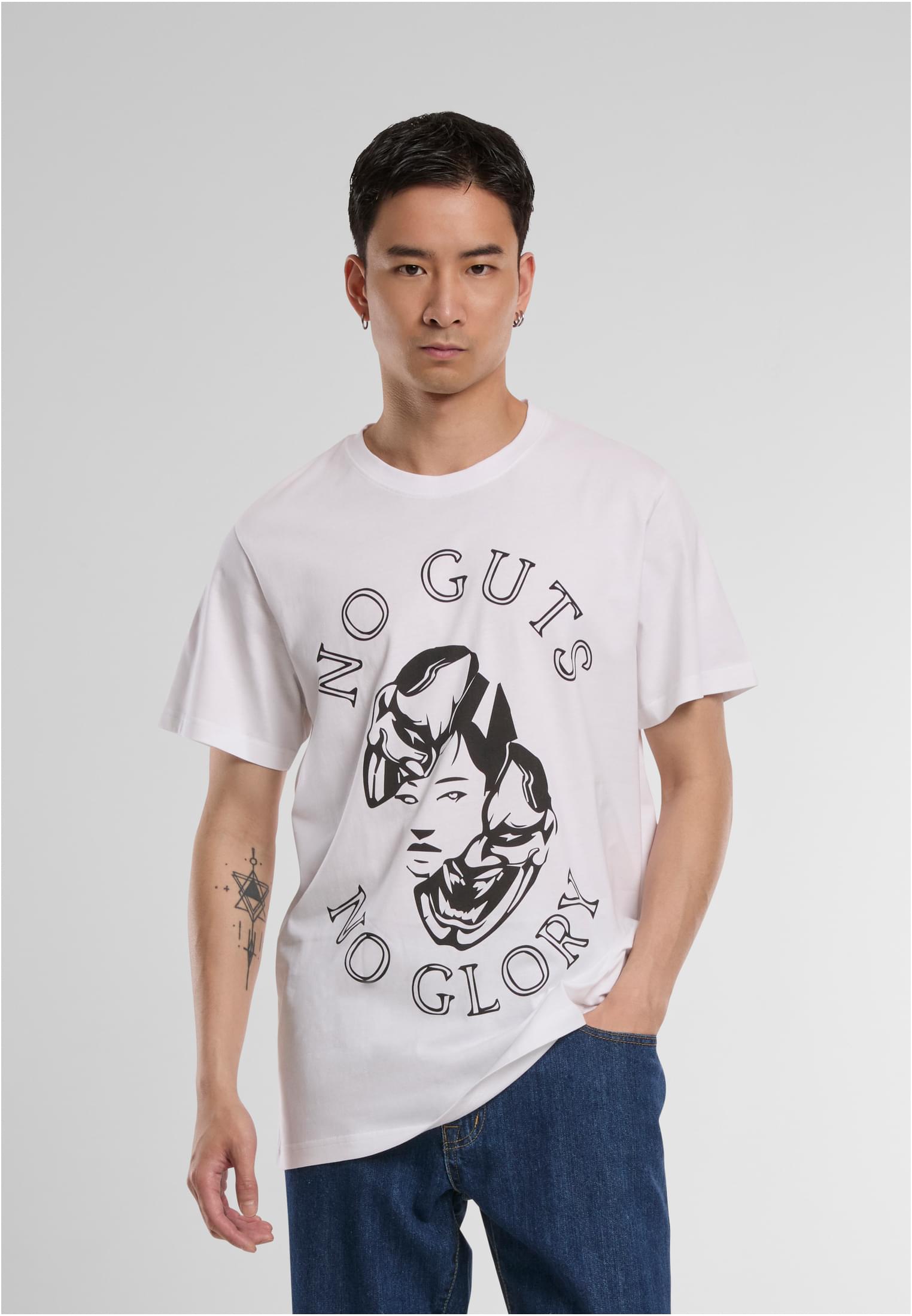 No Guts No Glory Tee white XXL - workoutbrands.com