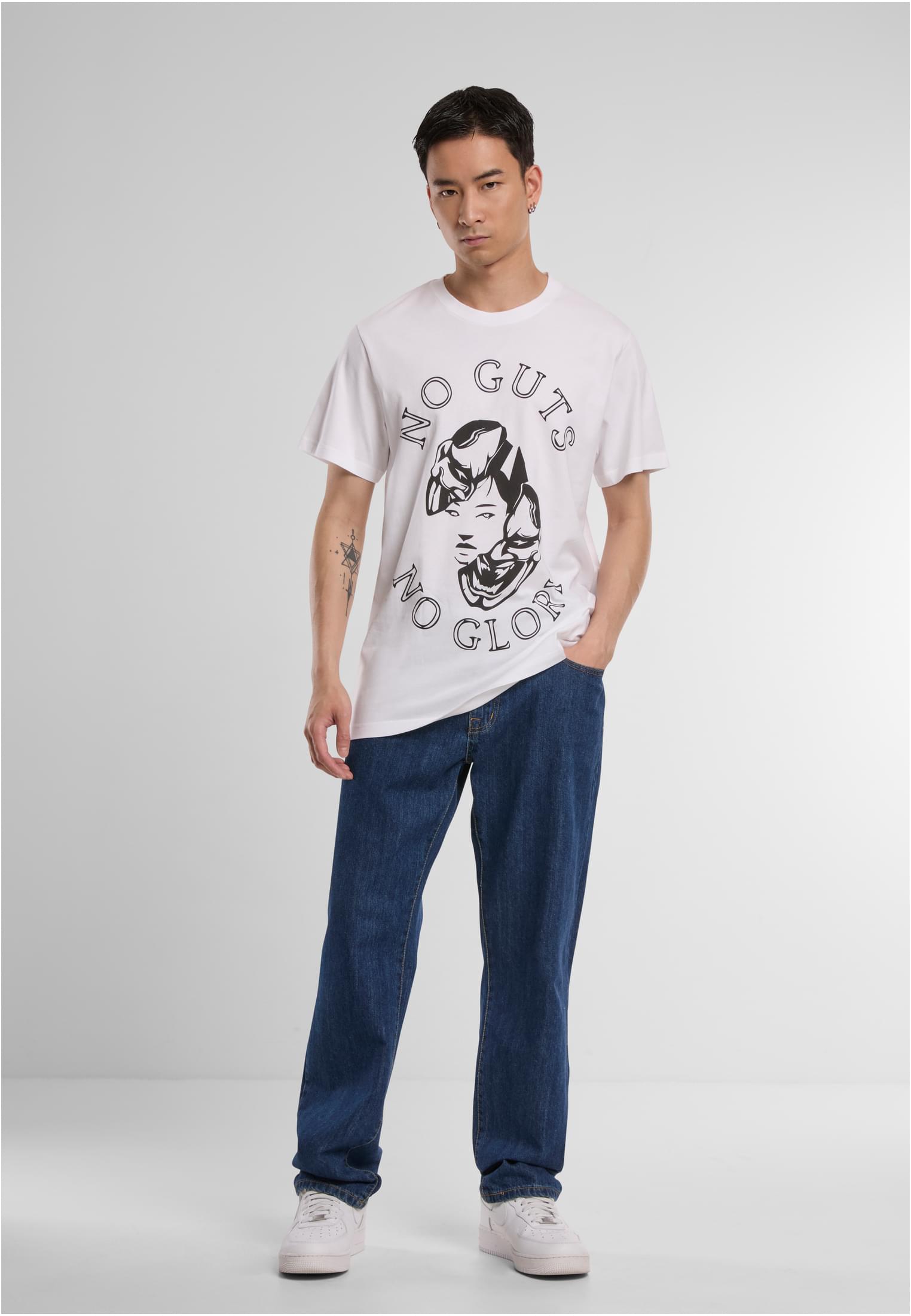 No Guts No Glory Tee white XXL - workoutbrands.com